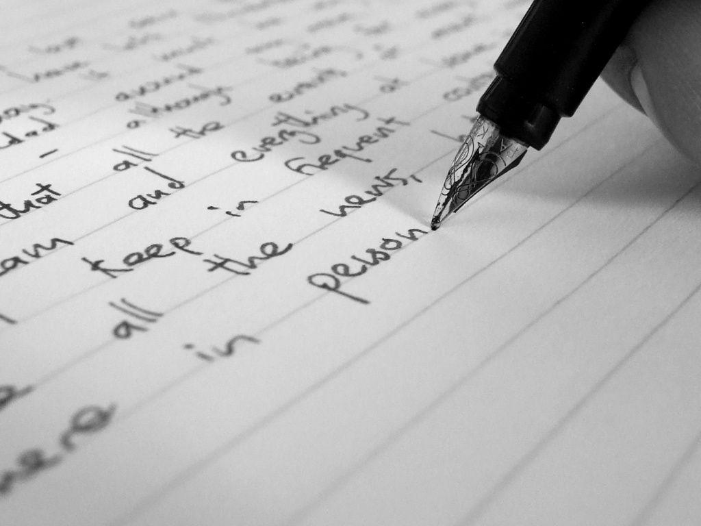 Letter Writing Wallpapers Wallpaper Cave