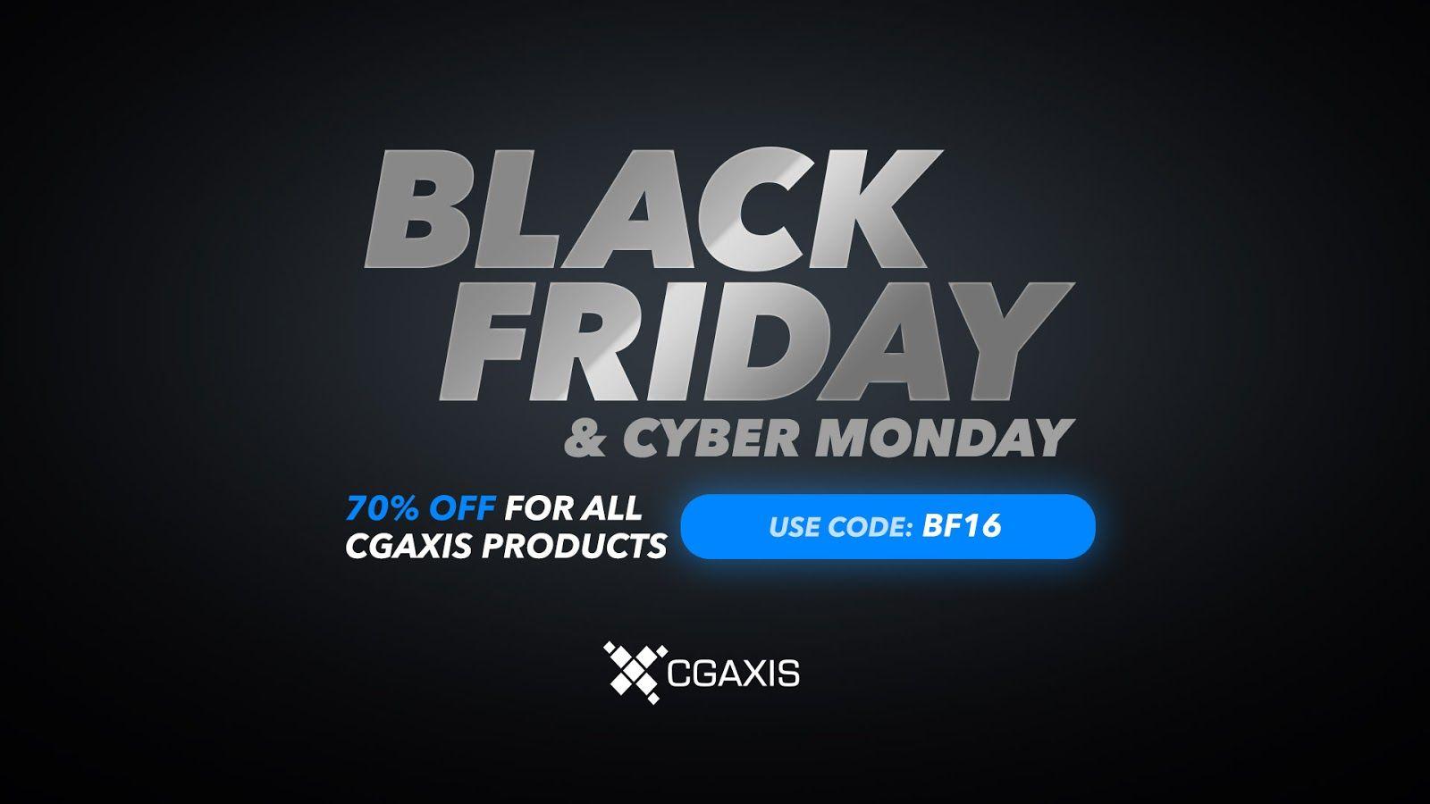 Black Friday. Cyber Monday 2016, Codes of CG Software, CG
