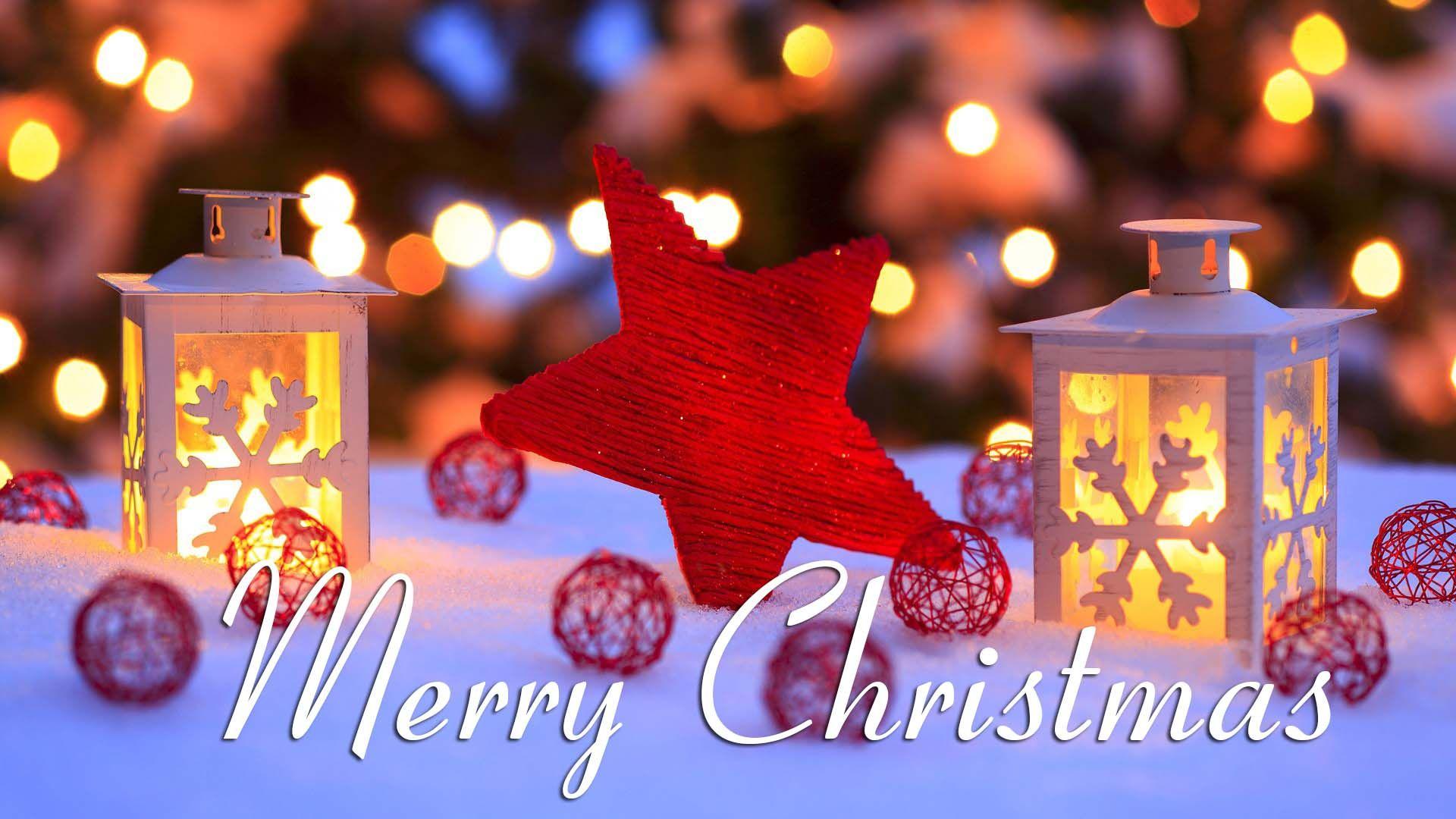Merry Christmas And Happy New Year Hd Free Wallpaper For Desktop