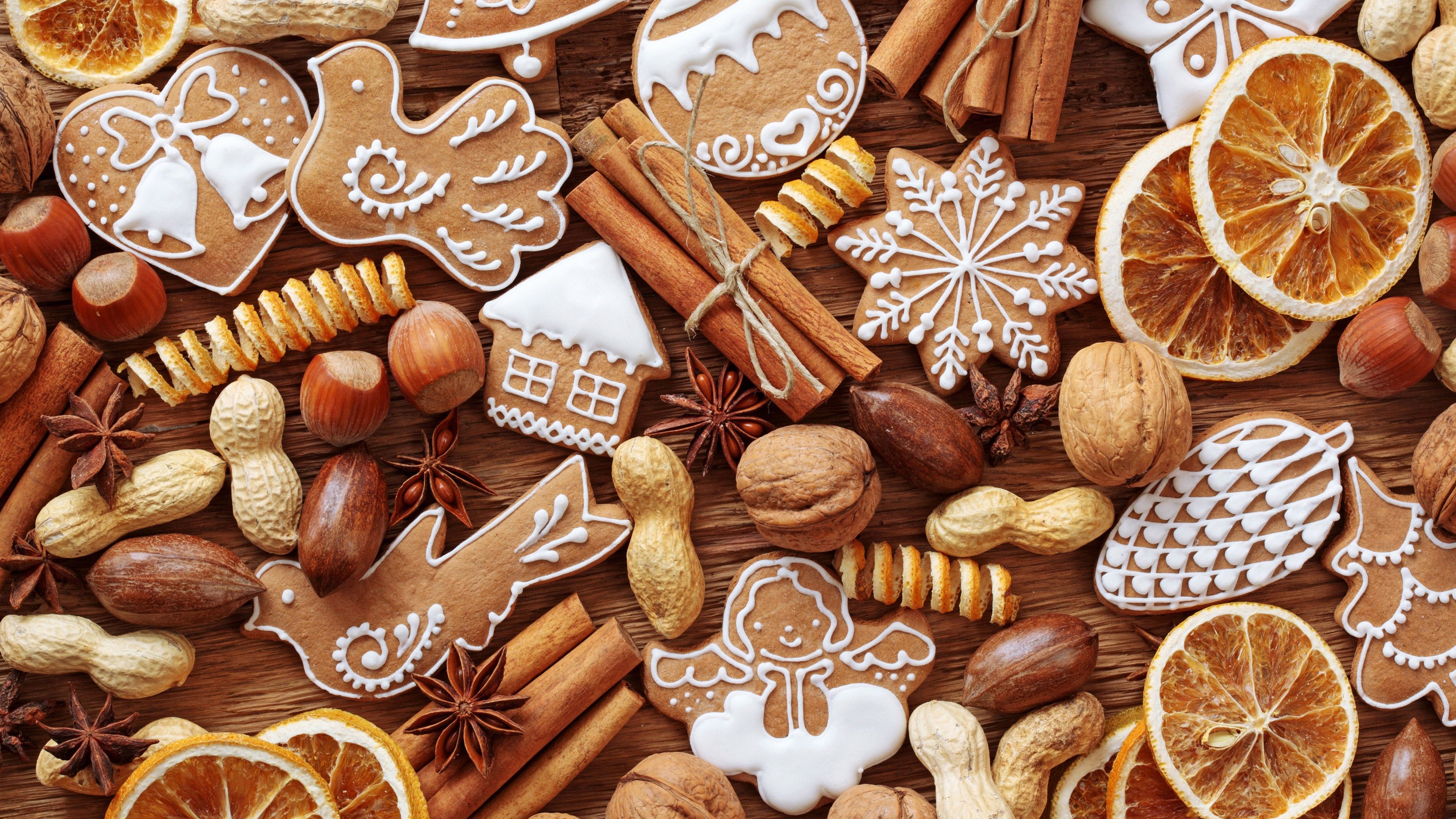 Christmas Food Wallpapers Wallpaper Cave