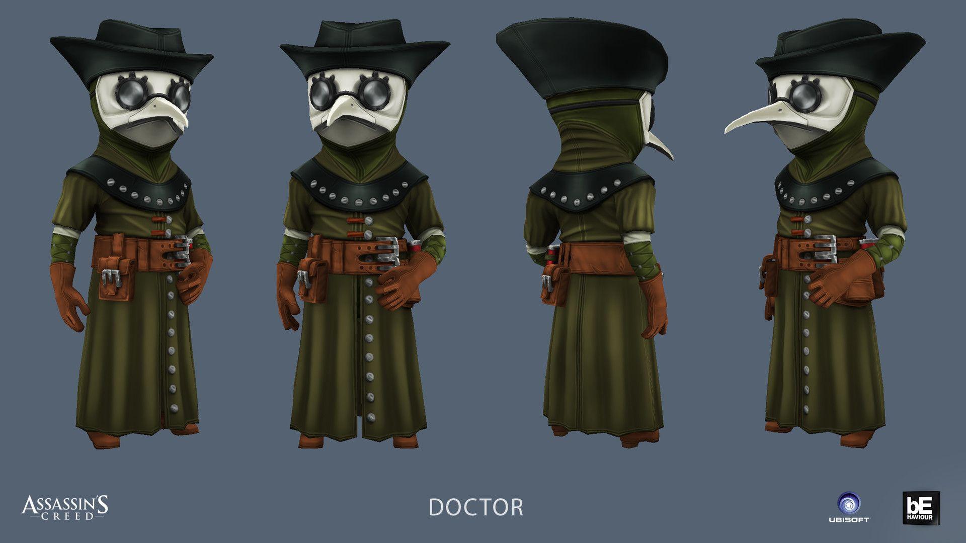 Eric Bourdages Creed Rebellion: Characters