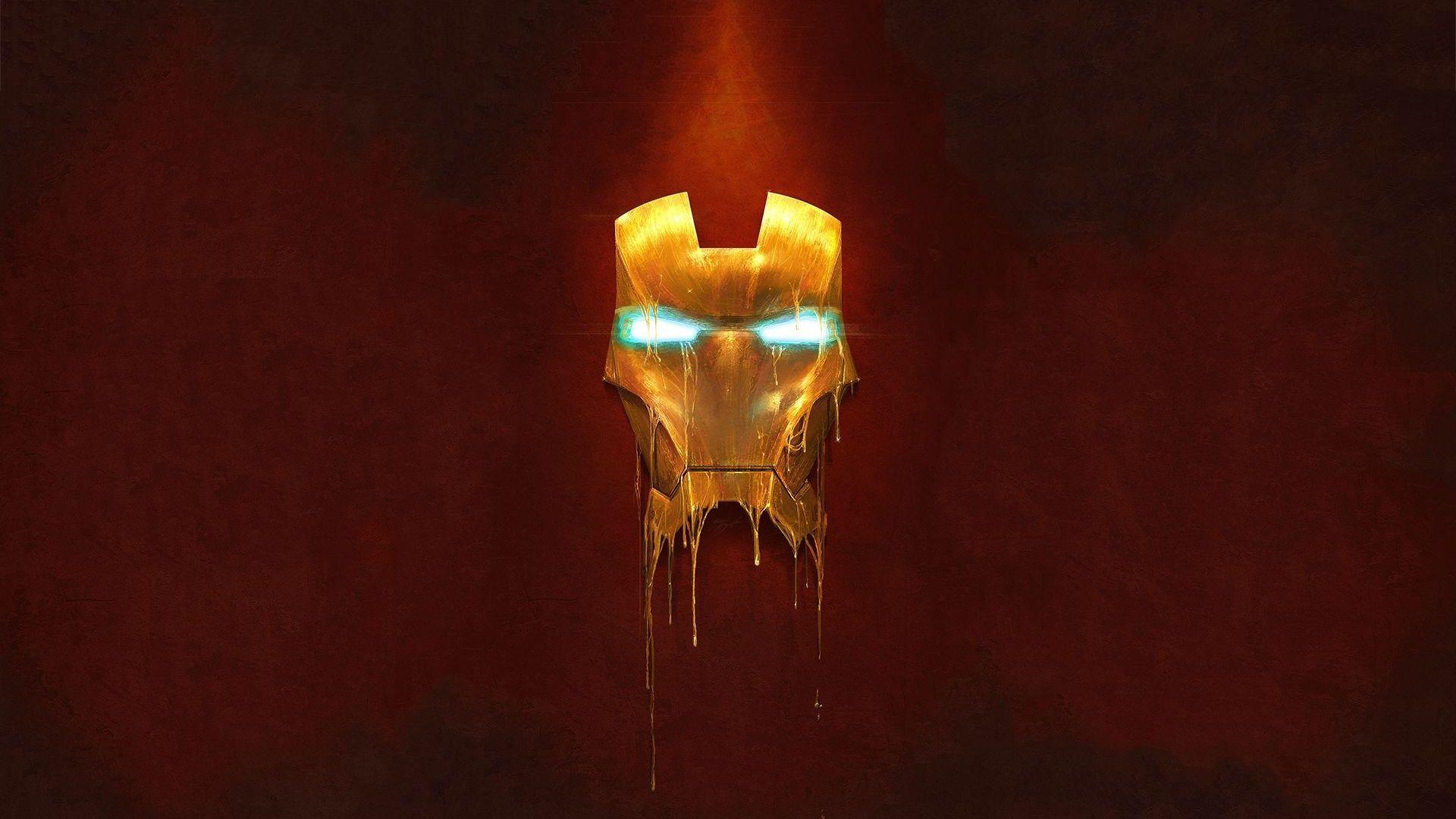 Iron Man Mask Background