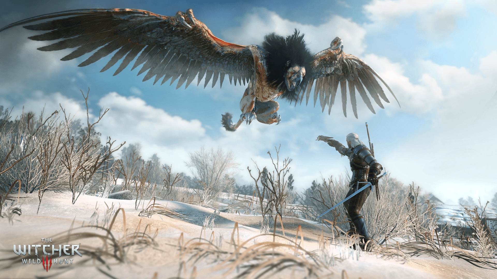 Watch Geralt Slay a Griffin in This New Witcher 3 TV Spot