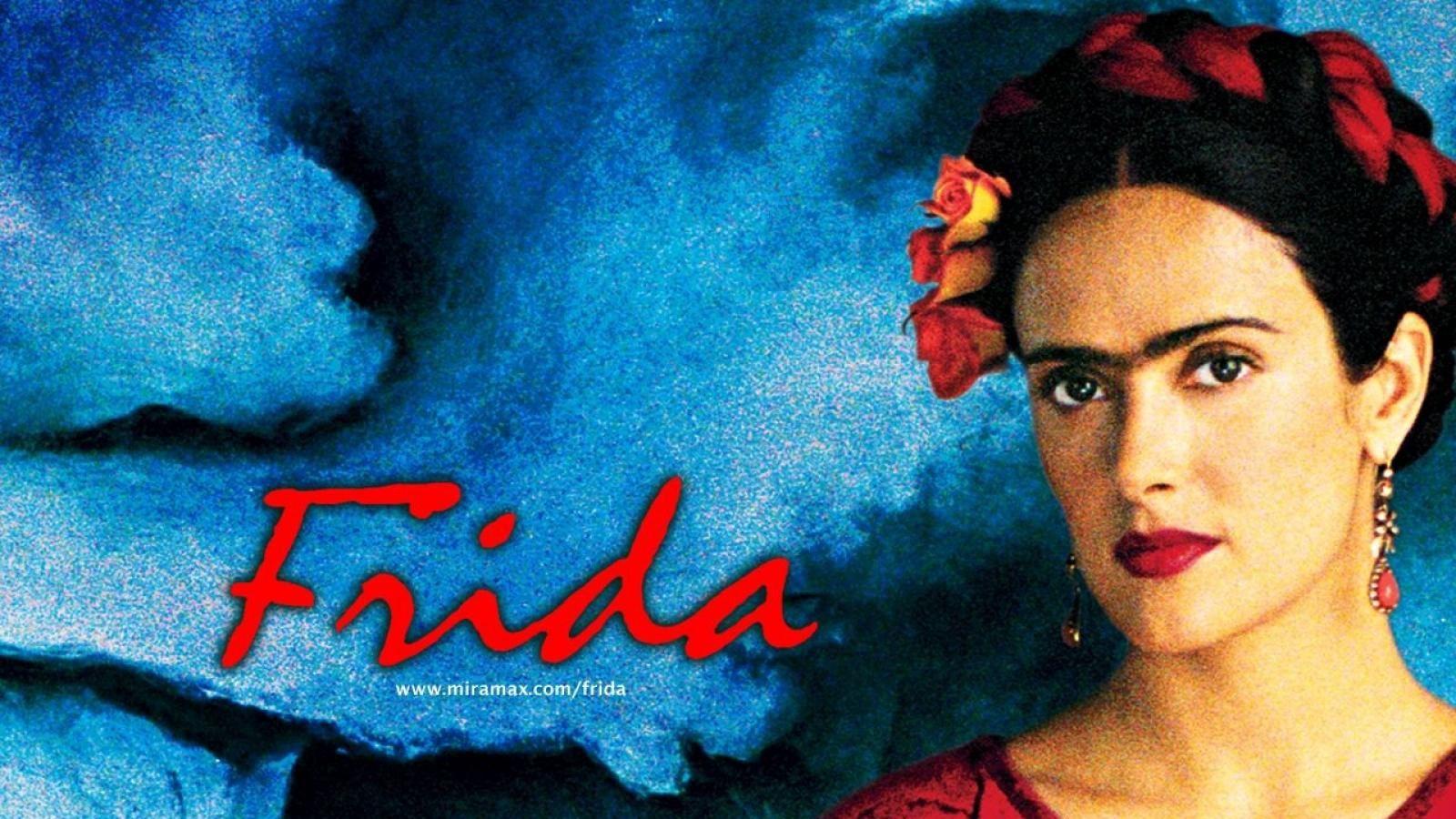 Download wallpaper 1600x900 frida, salma hayek, frida kahlo