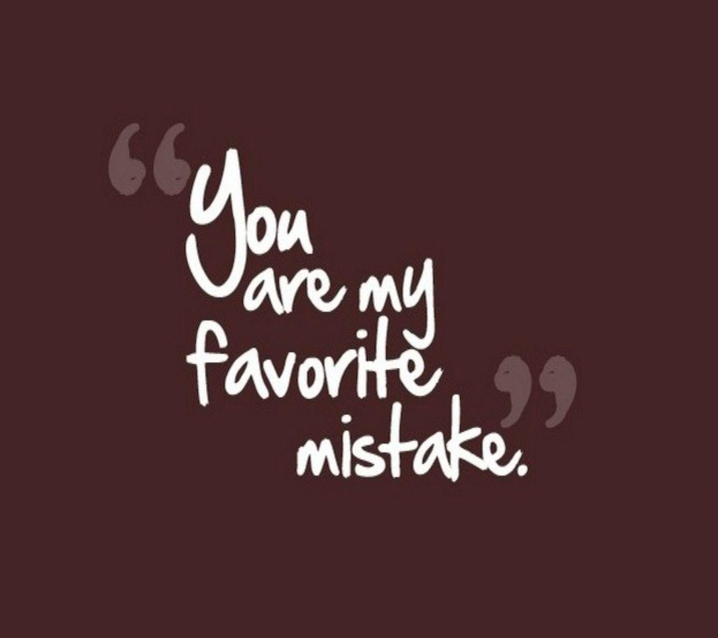 Quotes And Inspirational Wallpaper: My Mistake