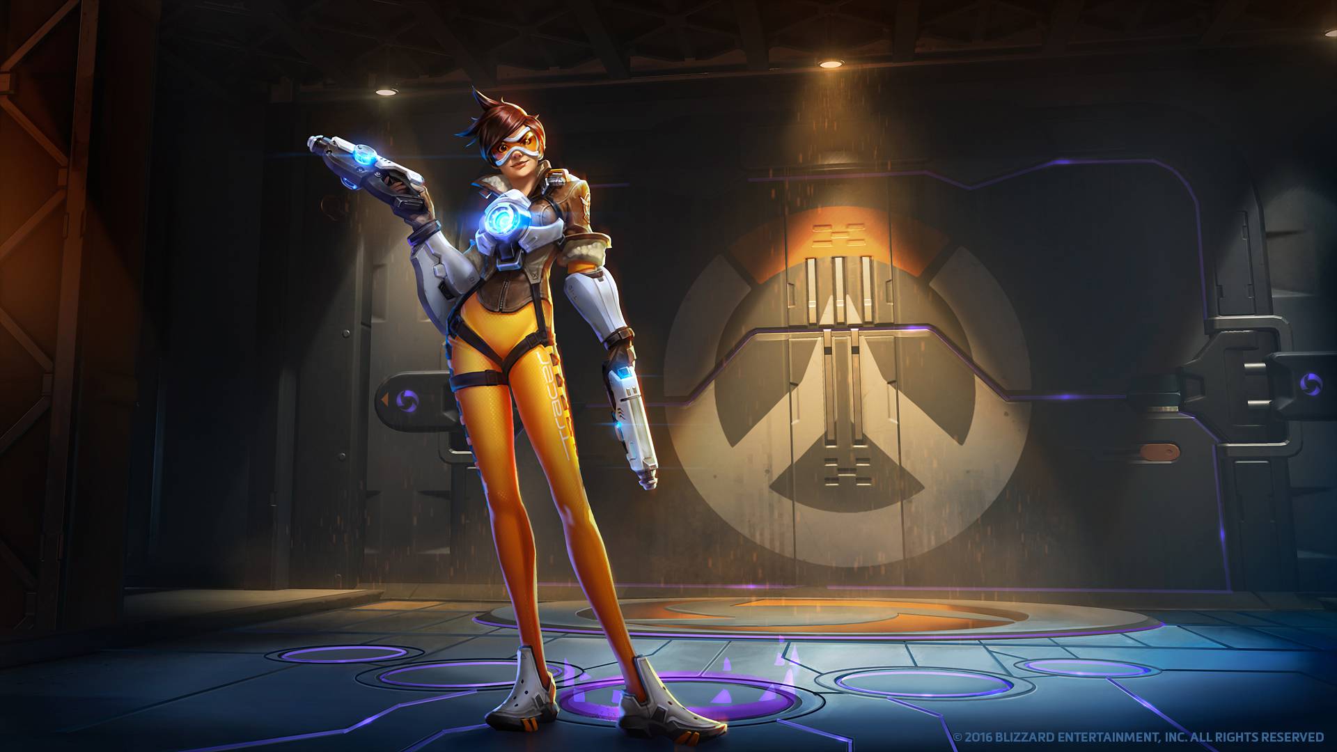 Tracer Overwatch Art 4K Wallpapers, HD Wallpapers