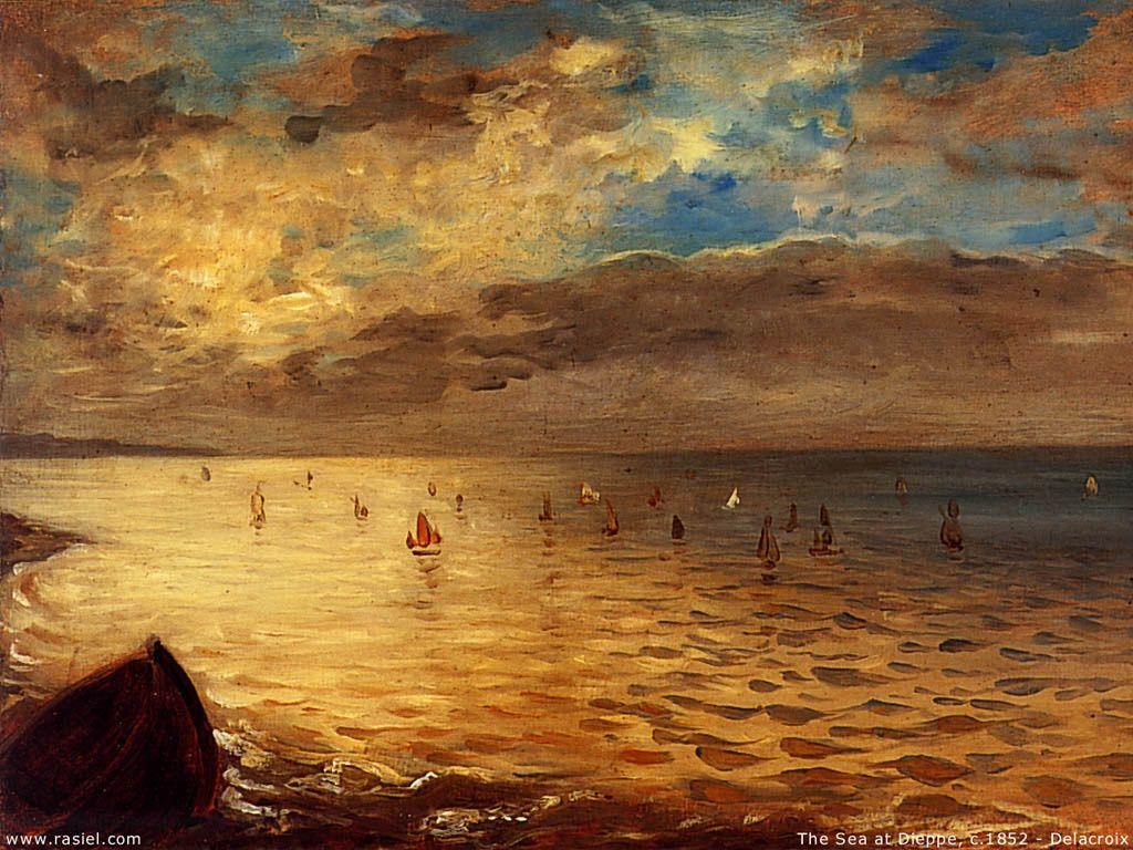 Fine Art Paintings Delacroix Wallpaper