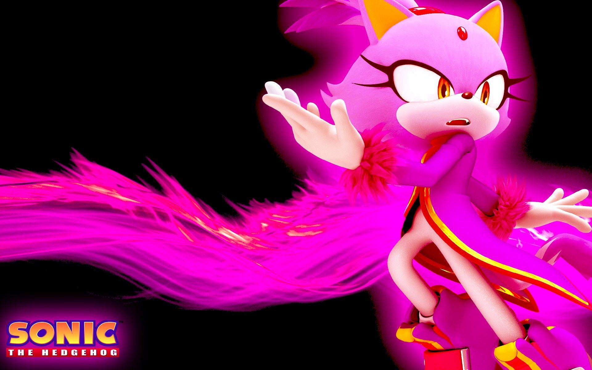 Sonic the Hedgehog video games the cat Game characters Sonic Team Blaze the Cat wallpaperx1200