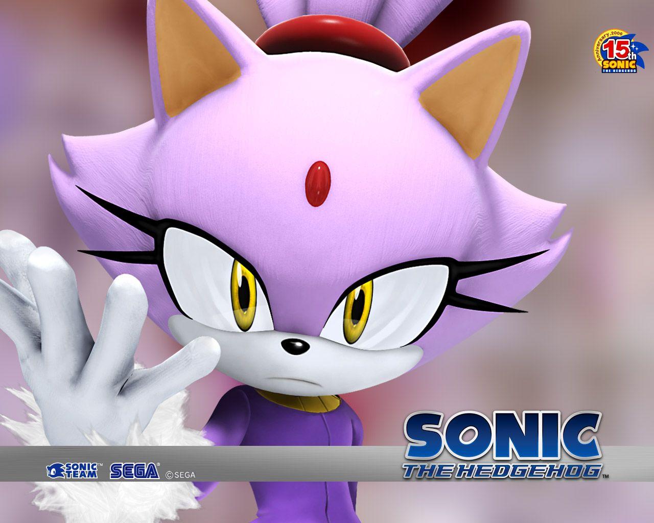Blaze the Cat Sonic 2006. Sonic News Network