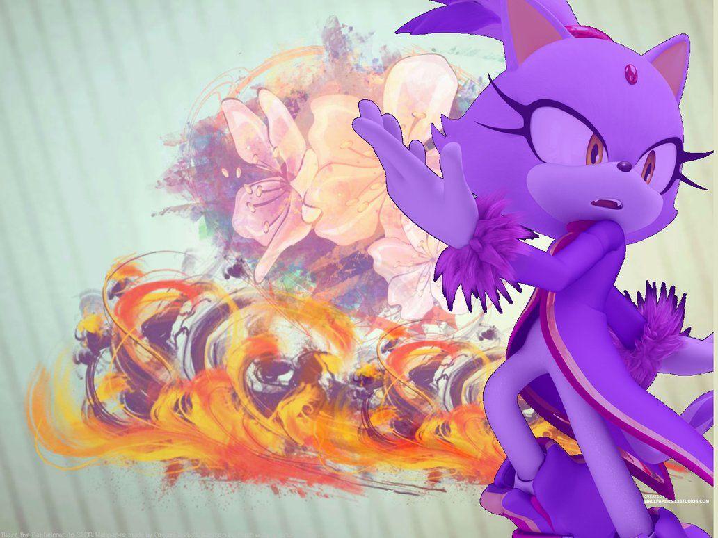 Blaze the Cat Wallpaper 2