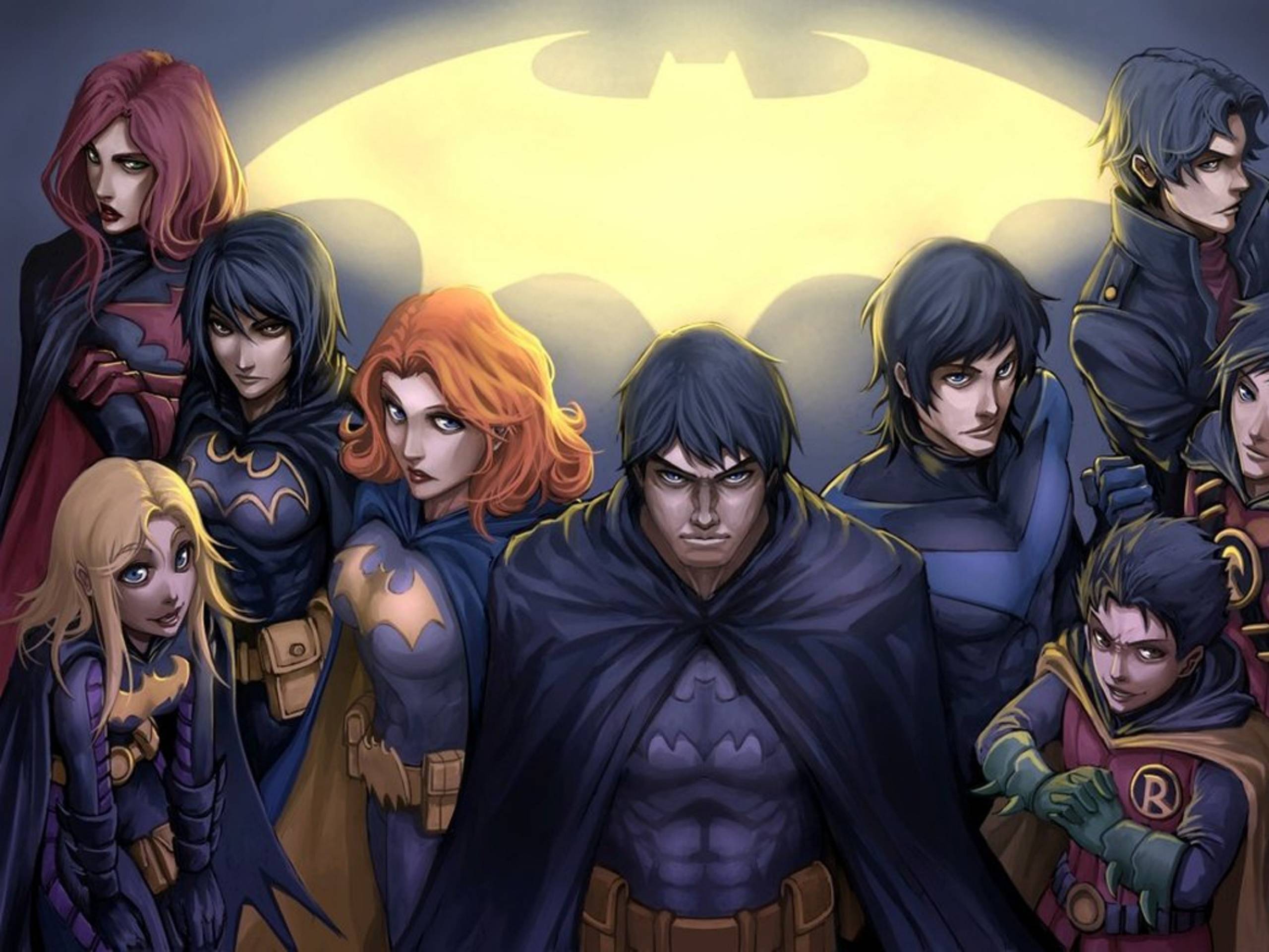 Katherine Kane, Cassandra Kaine, Stephanie Brown, Barbara Gordon
