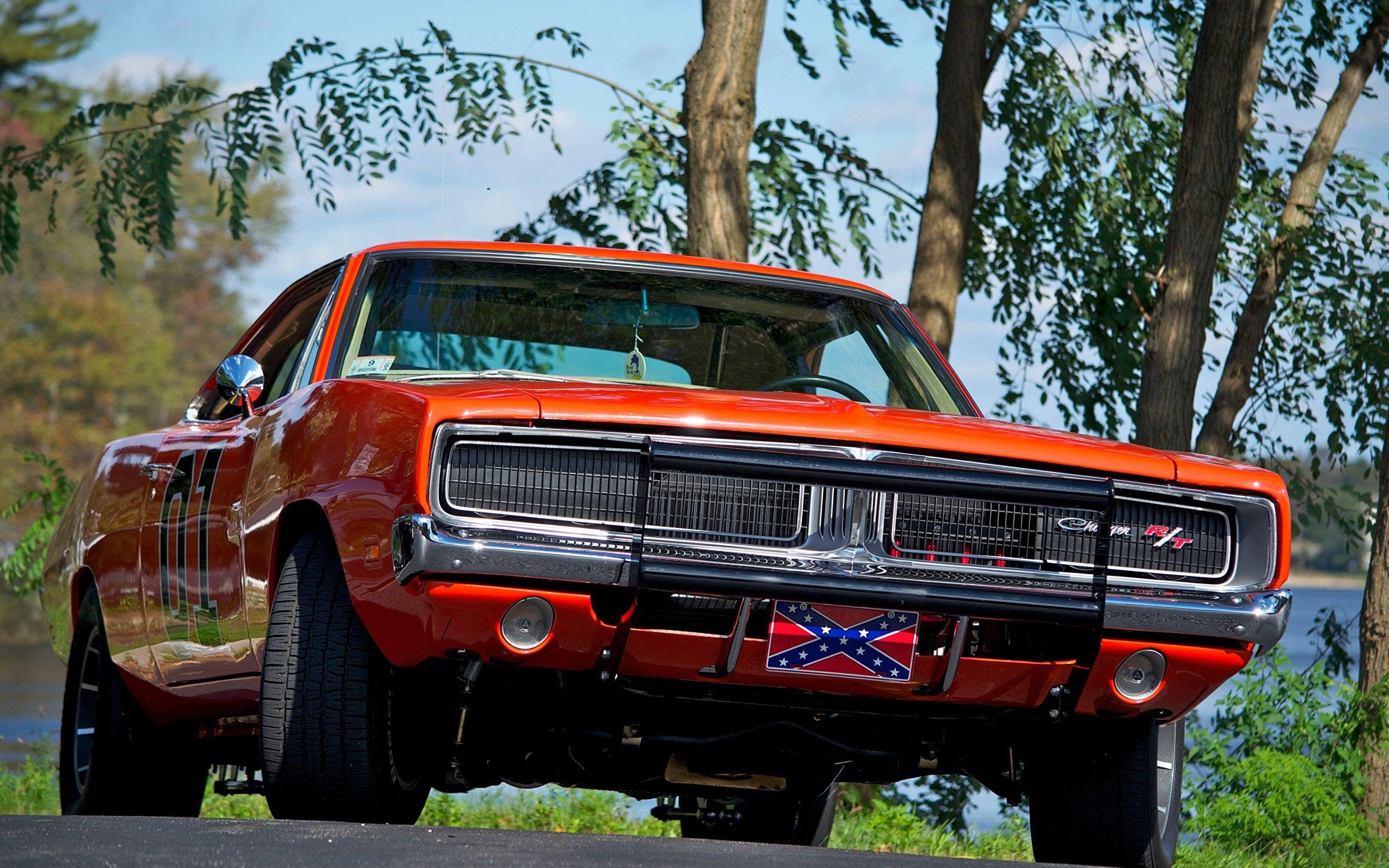 Image Dodge 1969 The Dukes of Hazzard Orange auto Front 2880x1800