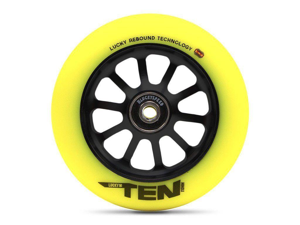 Lucky Scooter Wheel 2016 TEN 120mm Hi Liter Yellow