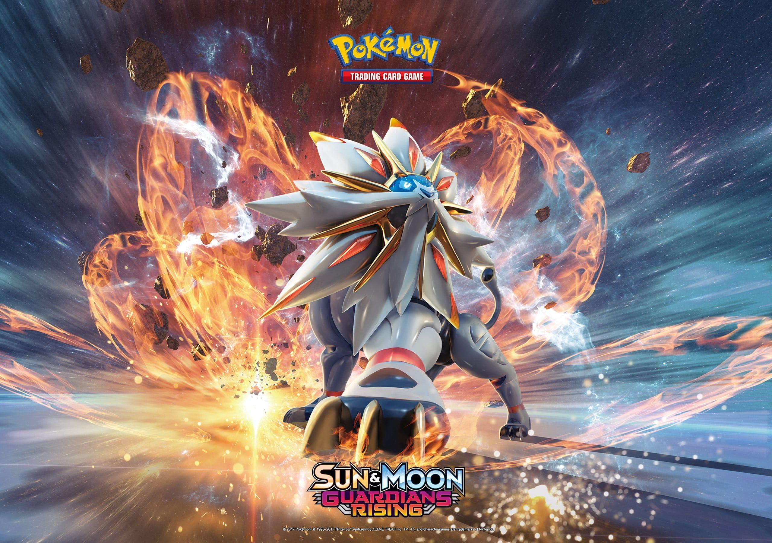 Download Pokemon Go Map Solgaleo Lunala Wallpaper