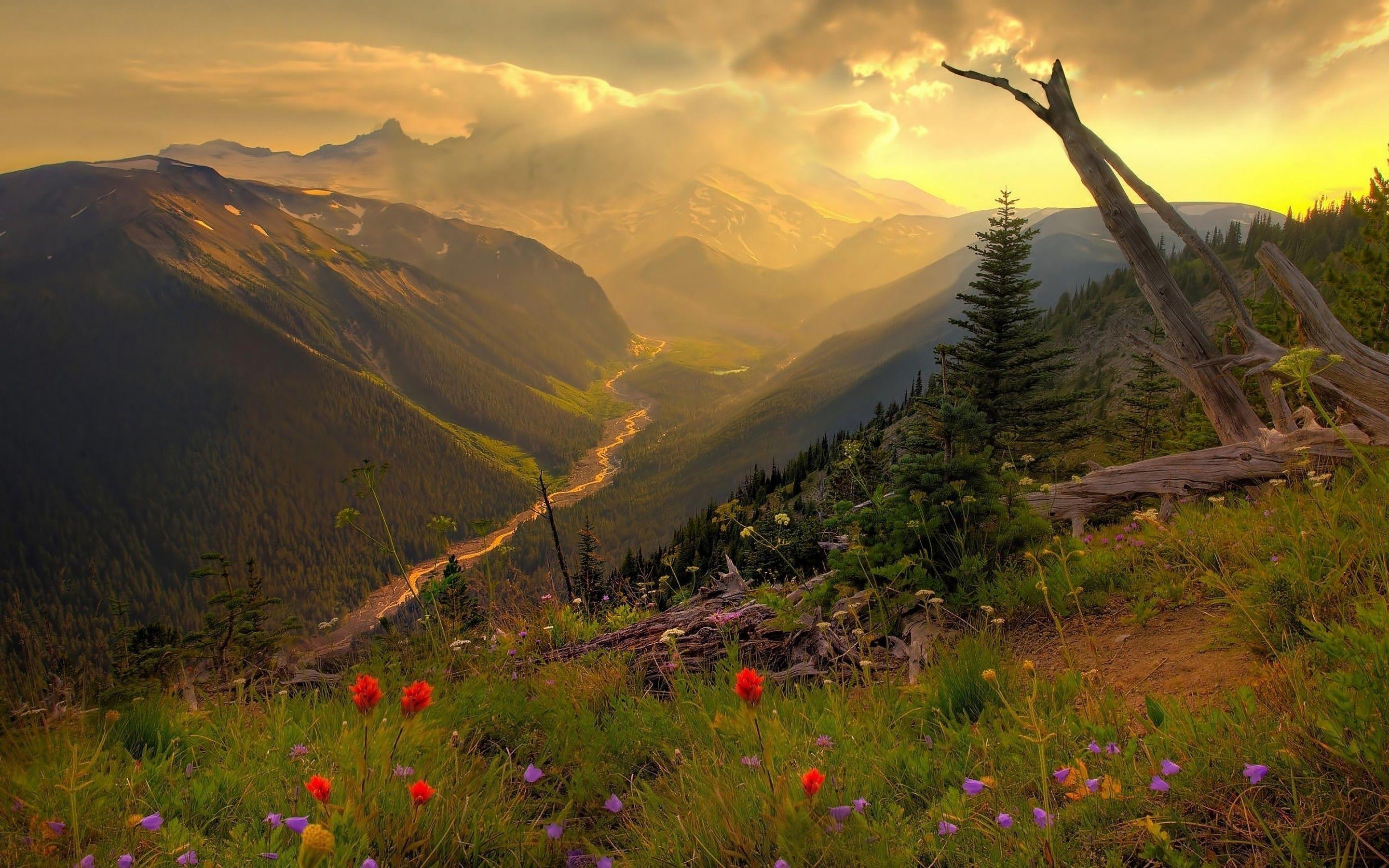 Mountain View From Top Macbook Pro Retina HD 4k Wallpaper
