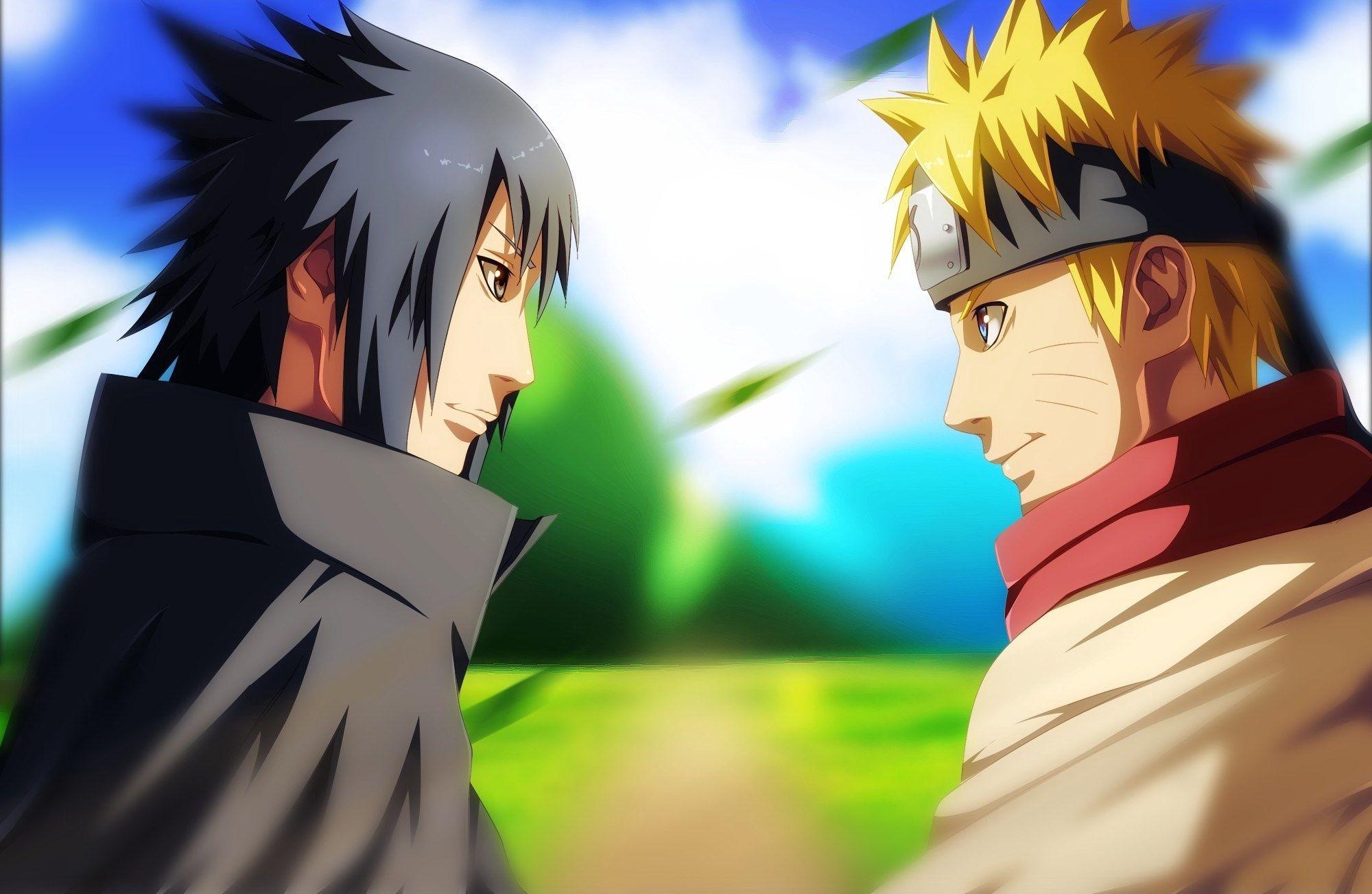 Naruto and Sasuke HD Wallpaper