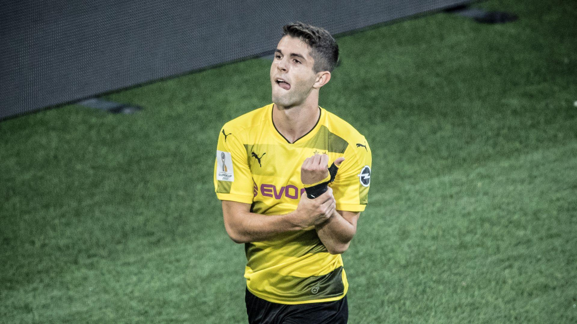 Borussia Dortmund's USA star Christian Pulisic right at home in