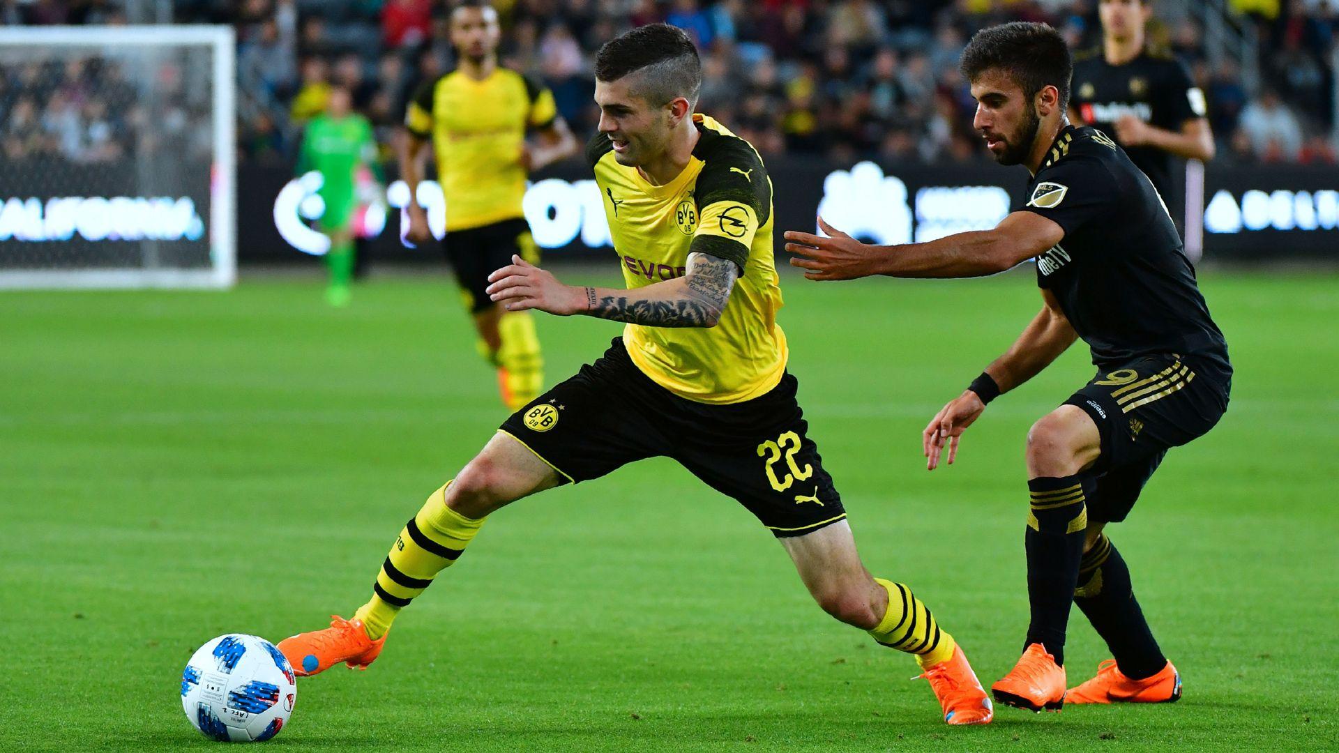 Christian Pulisic and Borussia Dortmund draw with Los Angeles FC