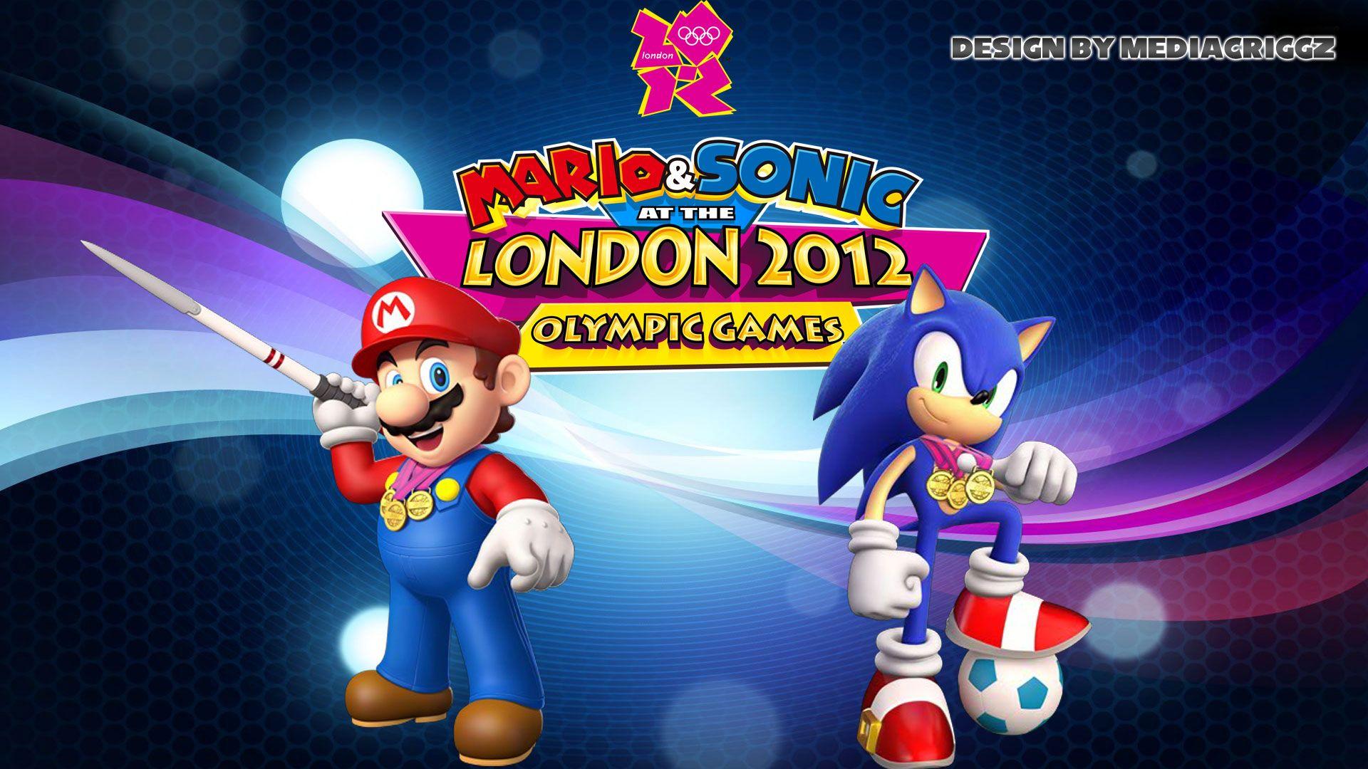 Mario and Sonic Wallpaper