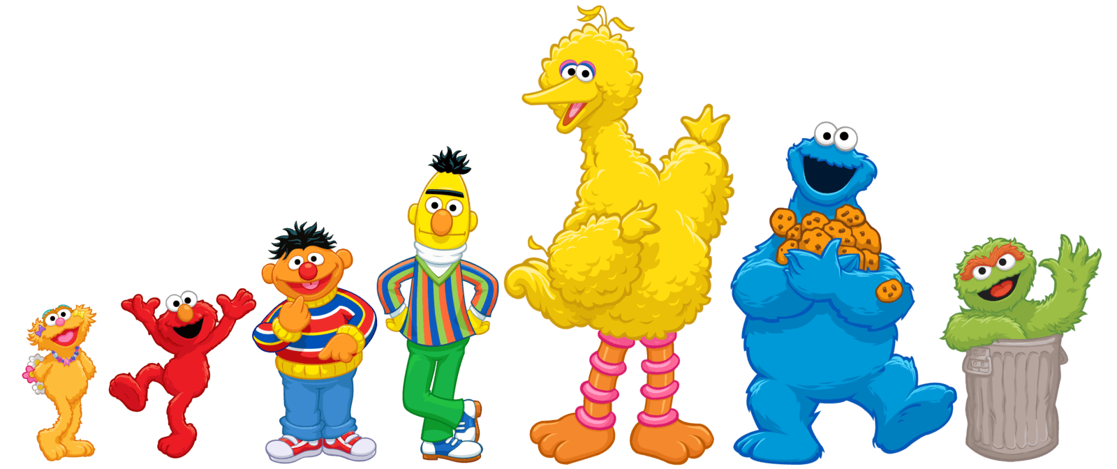 sesame street characters image. Sesame Street Vector Characters