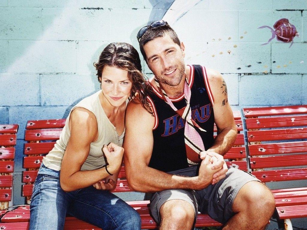 Wallpaper Matthew Fox Evangeline Lilly Celebrities