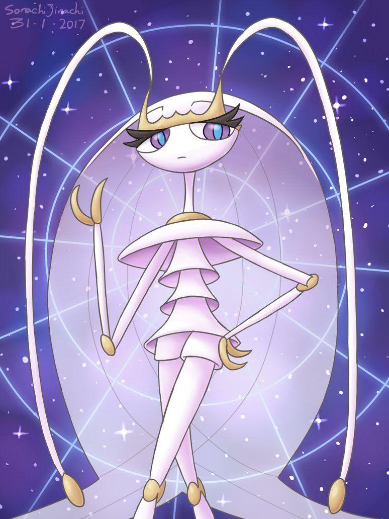 Download Simple Outline Of Pheromosa Pokemon Wallpaper