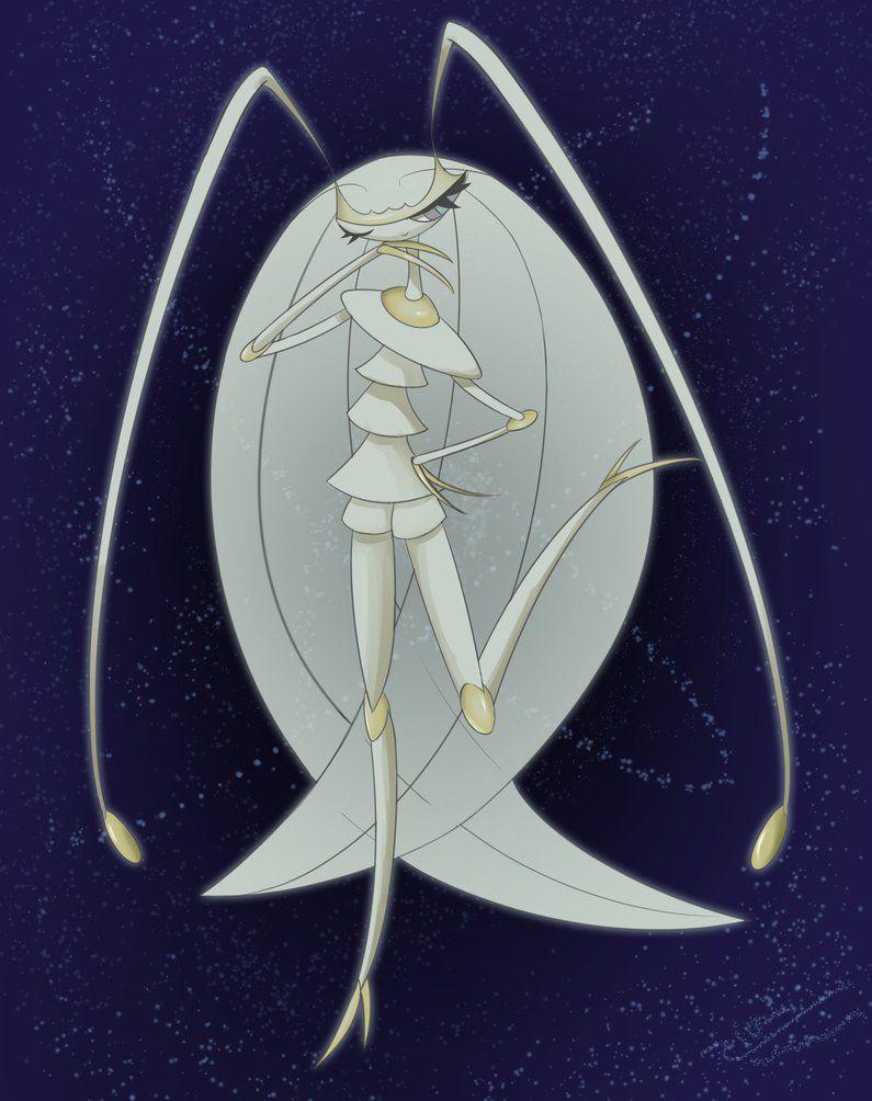 Download Simple Outline Of Pheromosa Pokemon Wallpaper