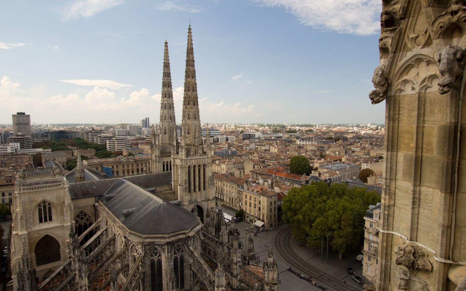 Bordeaux Cathedral HD Wallpaper
