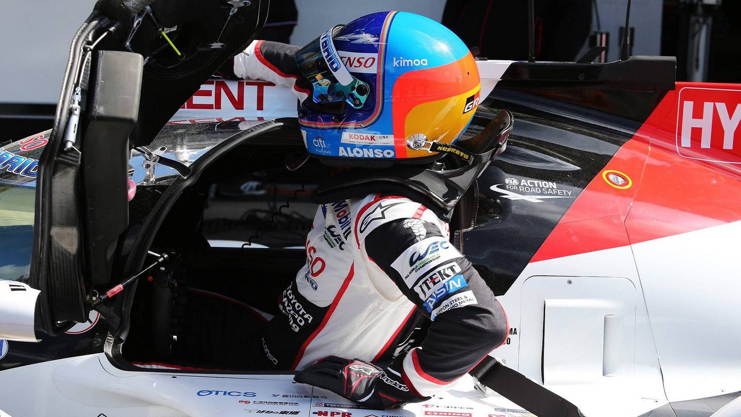 Fernando Alonso Leads FIA World Endurance Championship Practice