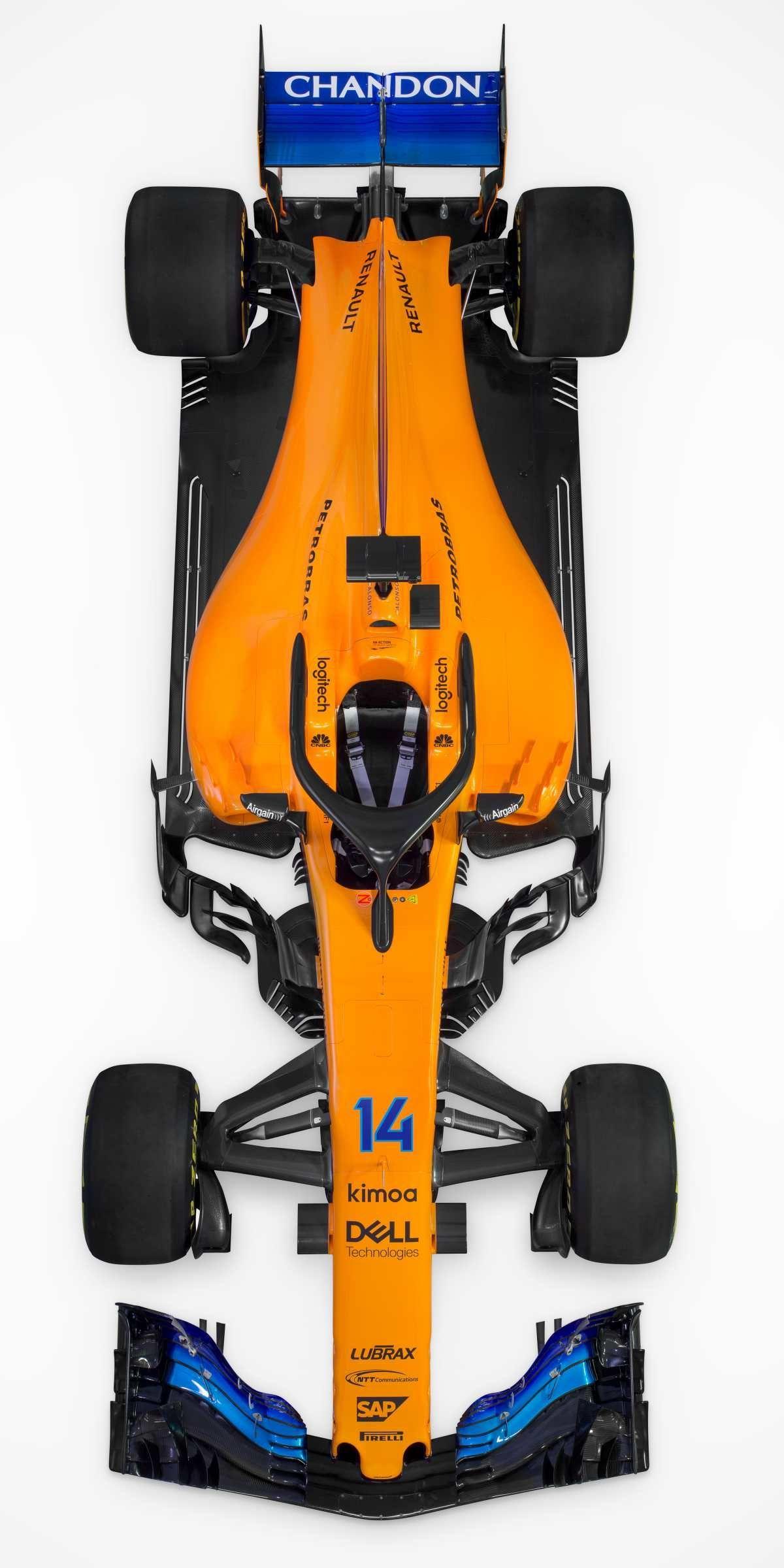 El nuevo McLaren MCL33 de Fernando Alonso para 2018, en imágenes