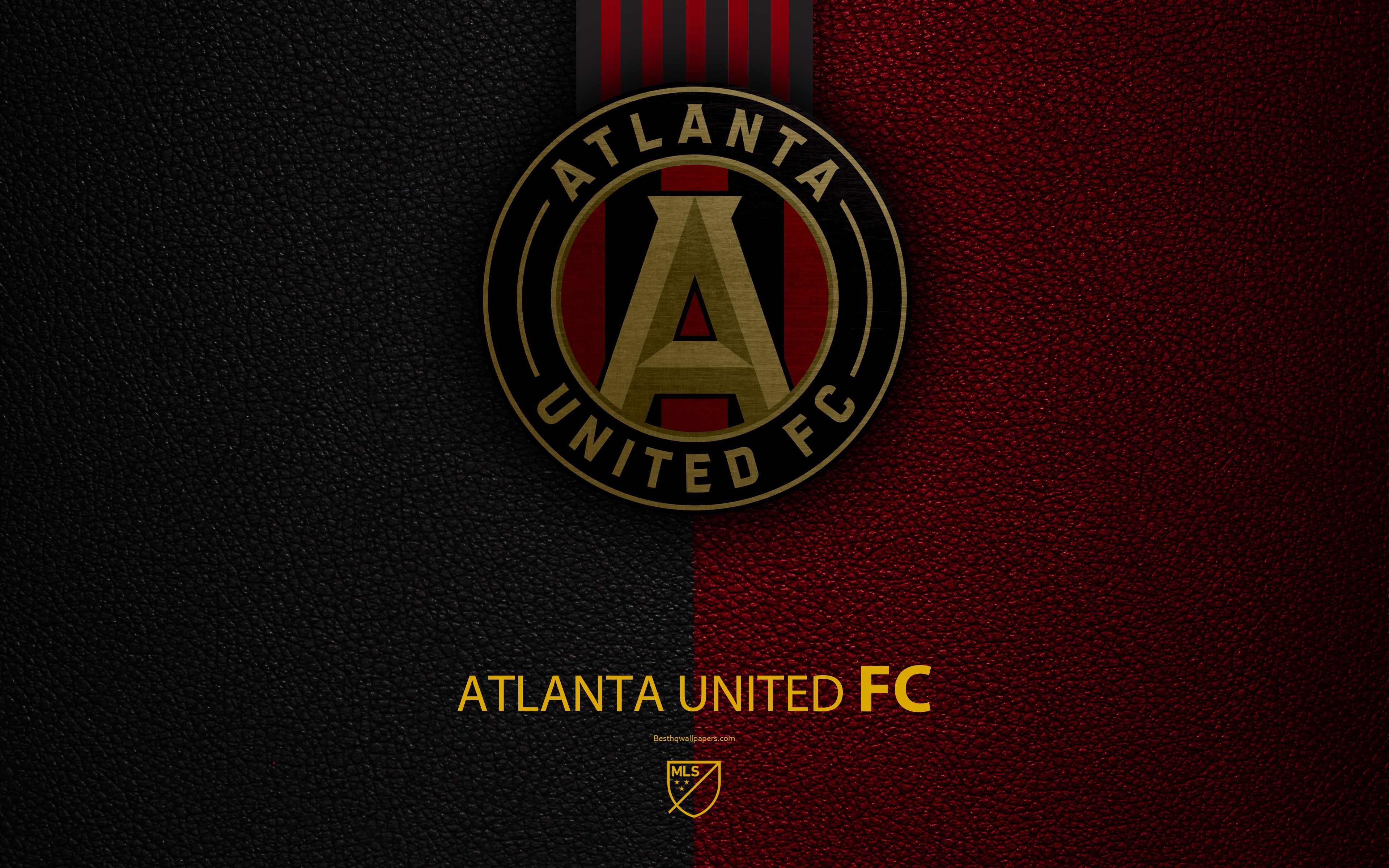 Download wallpaper Atlanta United FC, 4k, American soccer club, MLS