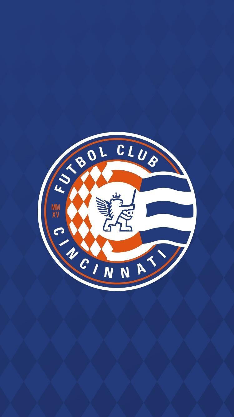 New FC Cincinnati (logo) IPhone 6 7 Wallpaper! Just In Time