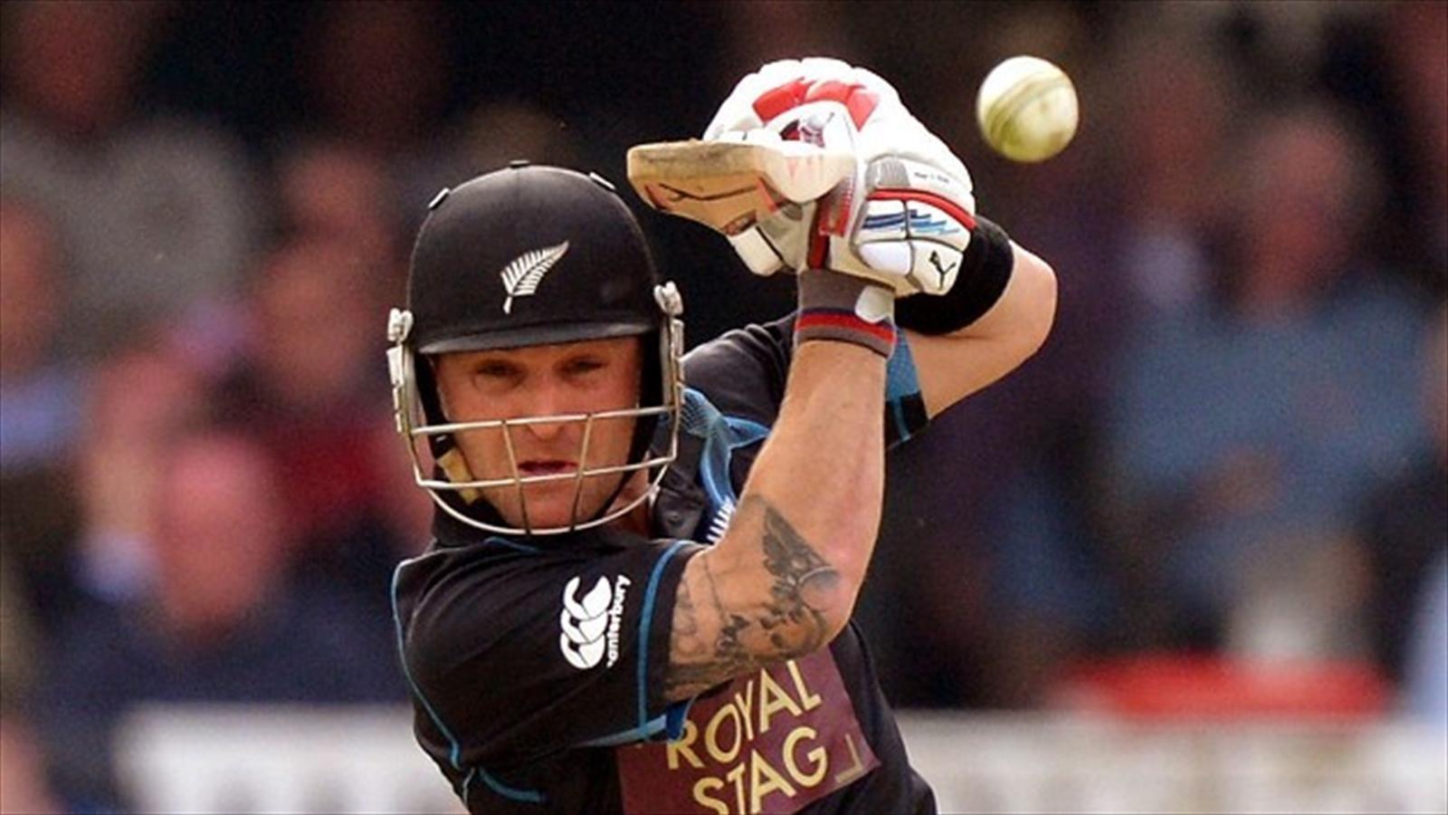 Brendon McCullum Straight Drive