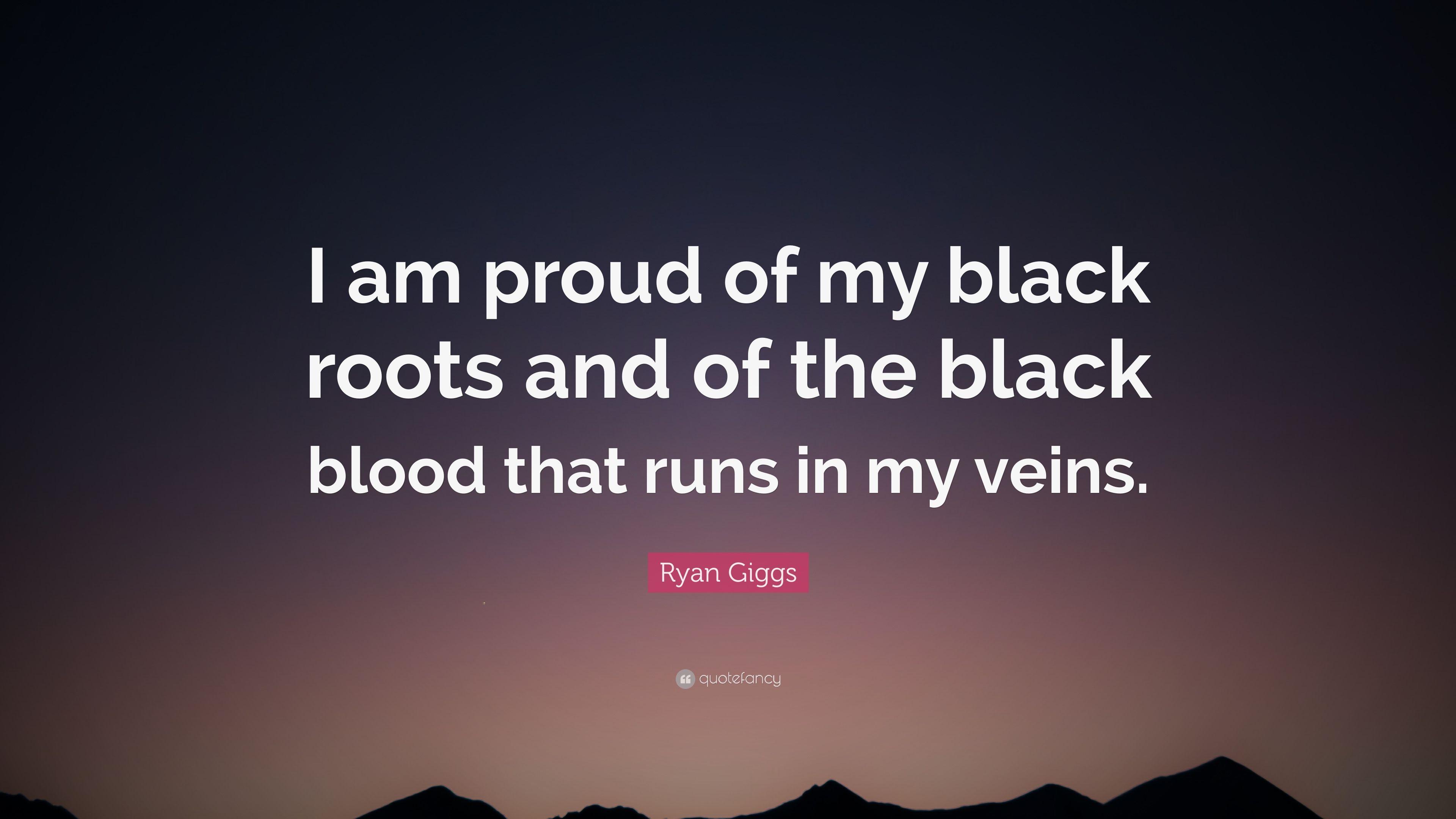 Ryan Giggs Quote: “I am proud of my black roots and of the black
