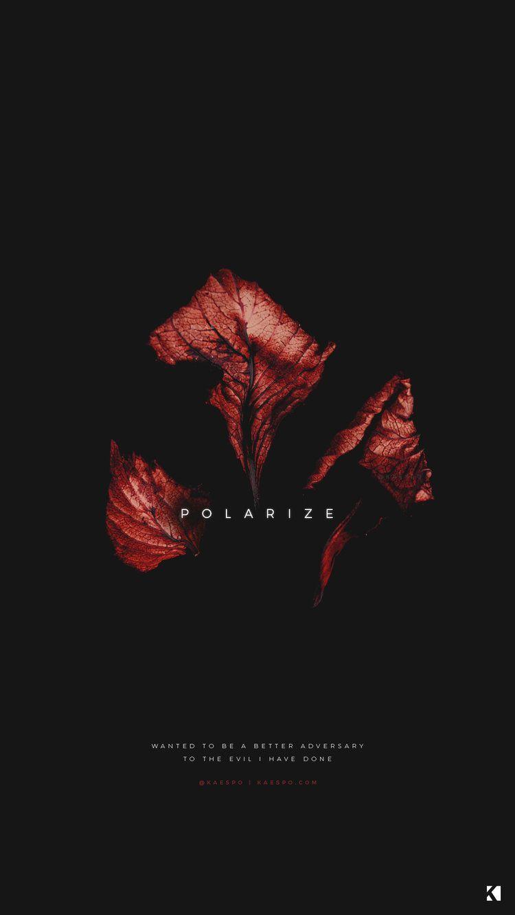 Wallpaper No. 421 Red Florals + Blurryface Album Lyrics