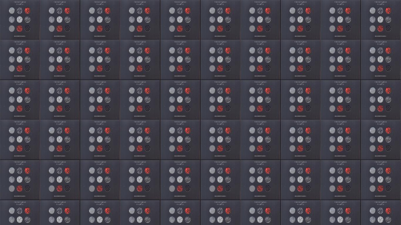 Twenty One Pilots Blurryface Wallpaper « Tiled Desktop Wallpaper