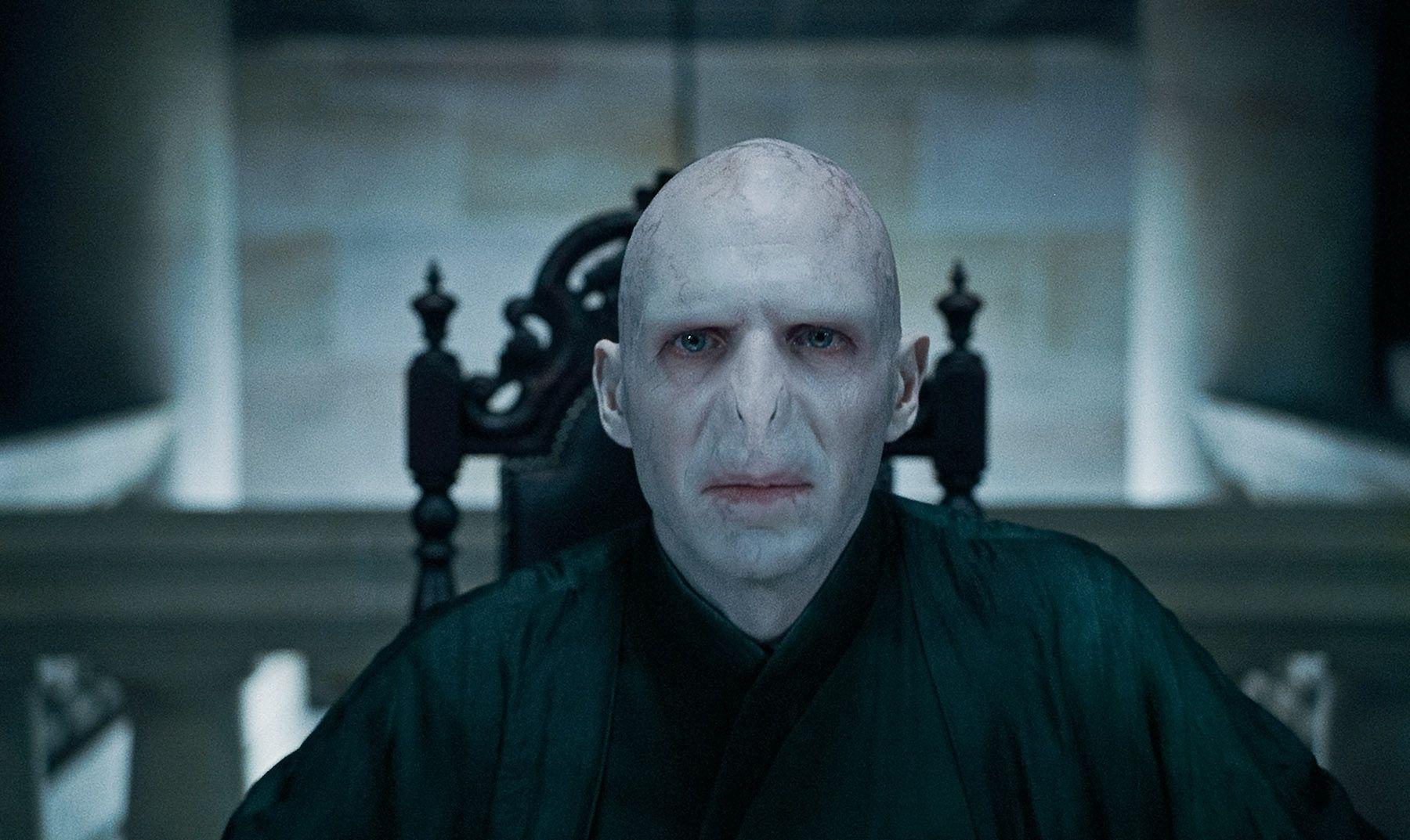 Lord Voldemort from Harry Potter Deathly Hallows Desktop Wallpaper