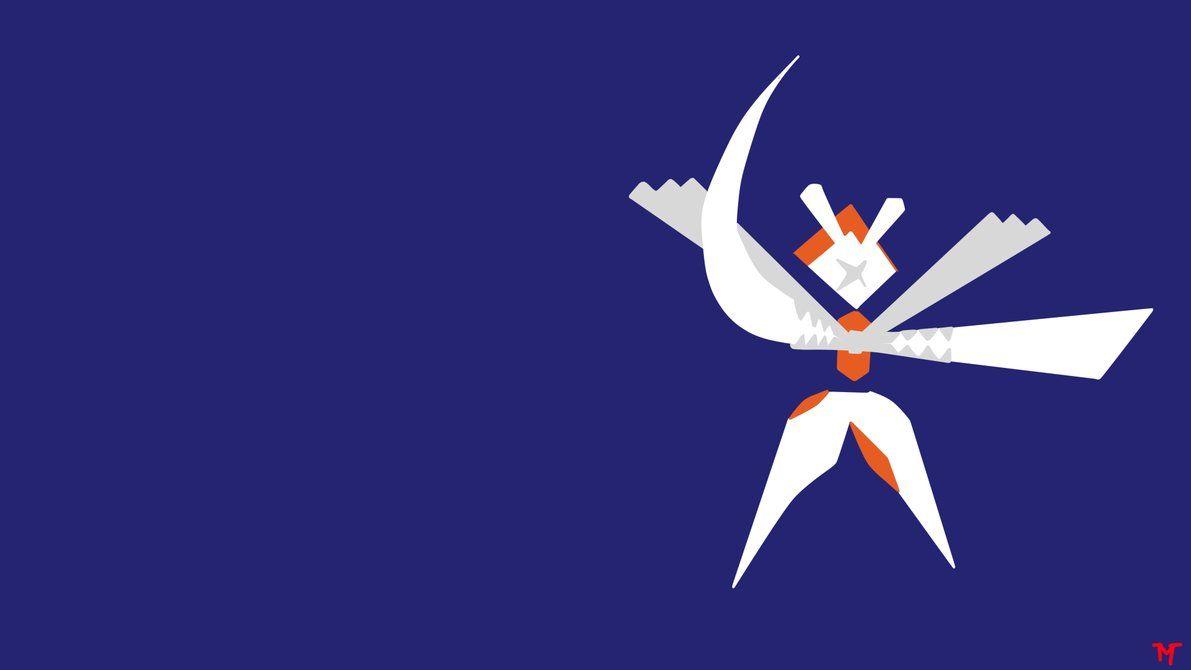 Shiny Kartana Minimalistic Wallpaper (Request)