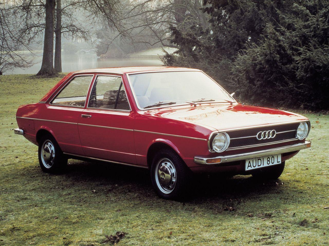 Audi 80.my first front wheel drive car.it was in a poo brown