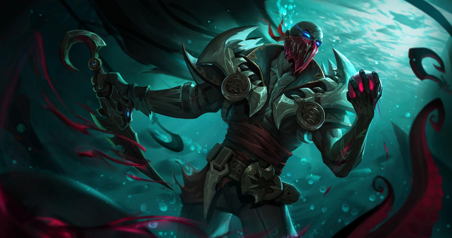 pyke 4k wallpaper