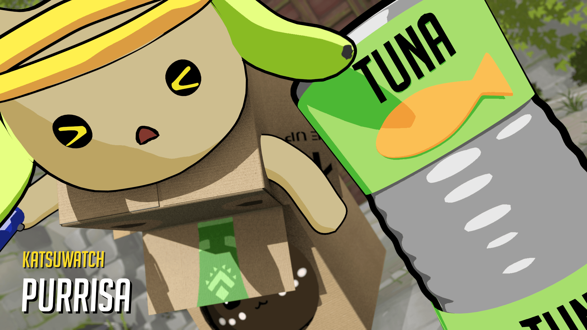 Orisa and Katsuwatch Tank Hero Wallpaper!