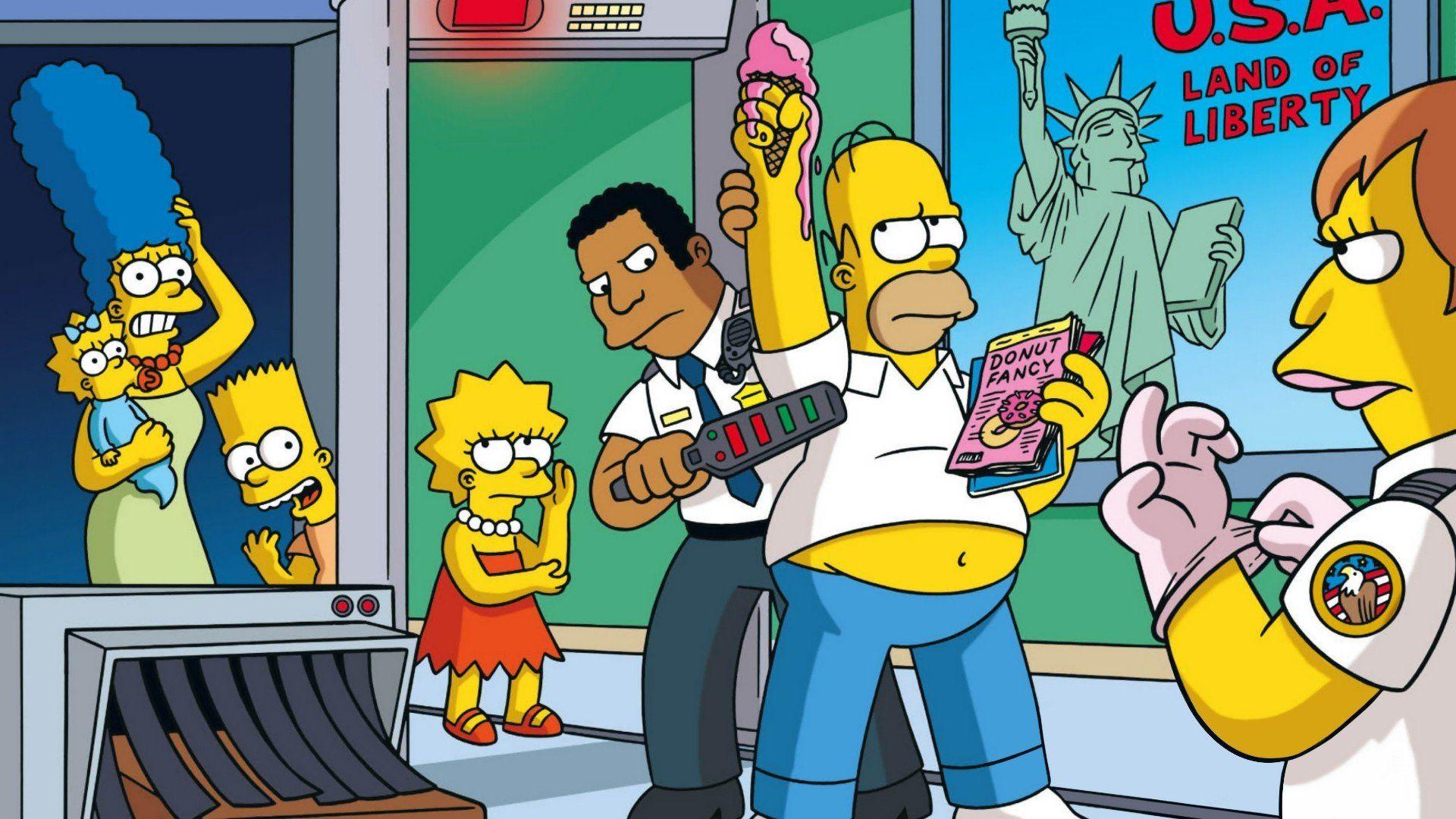 The Simpsons, Marge Simpson, Maggie Simpson, Bart Simpson, Lisa