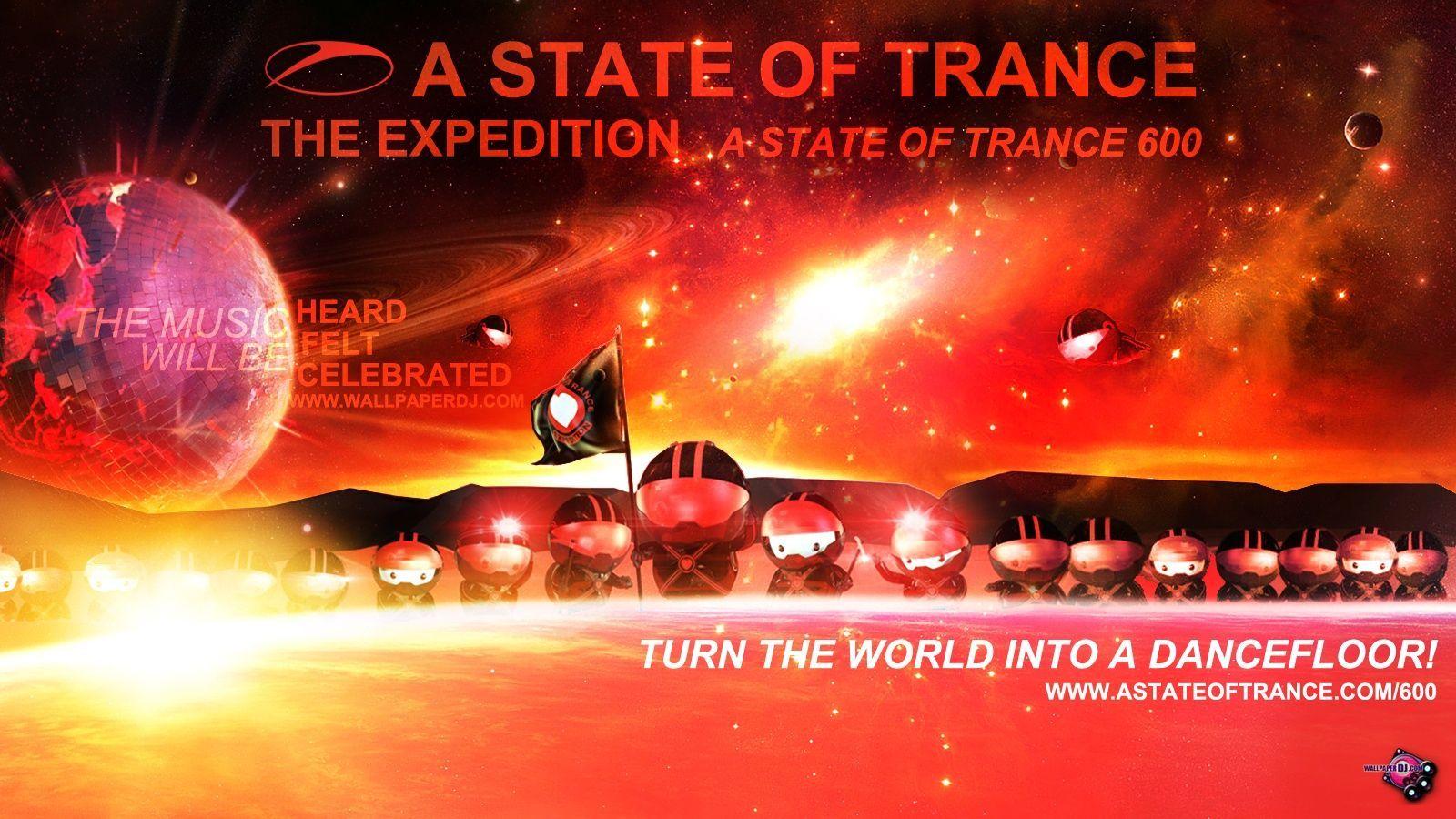 awesome A State Of Trance 600 Expedition HD Wallpaper music