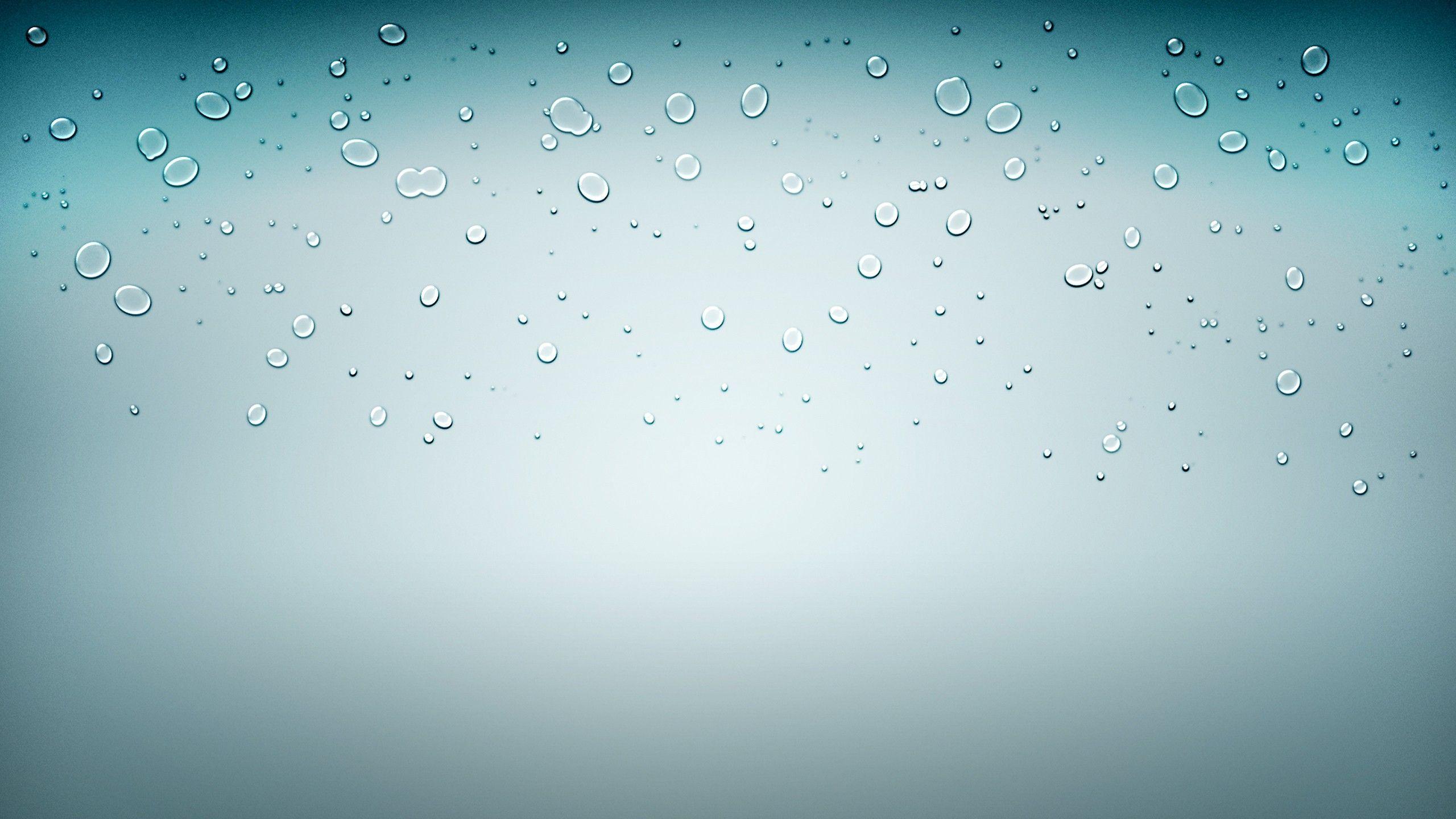 Daily Wallpaper: Minimal Water Drops. I Like To Waste My Time
