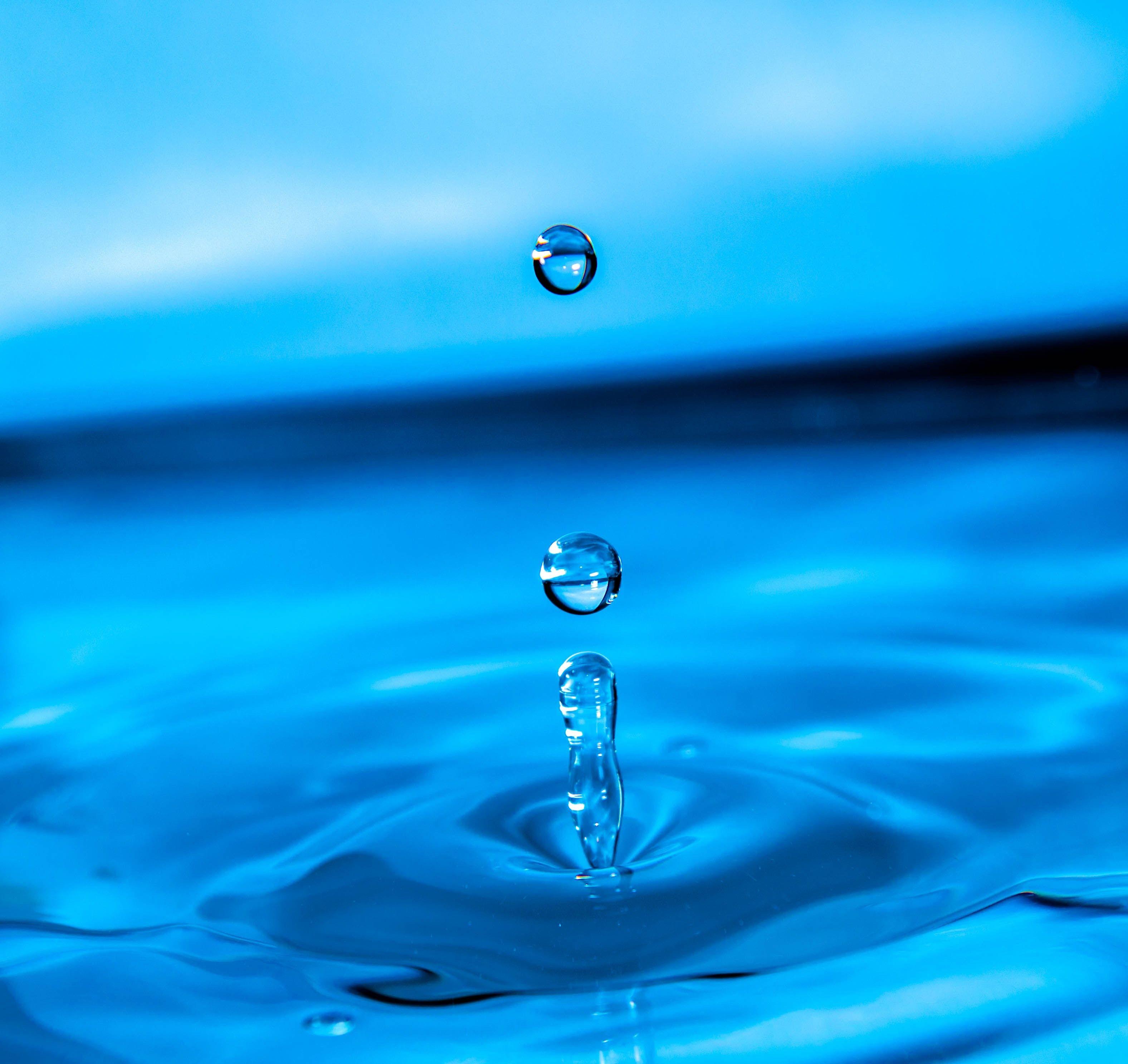 Water Droplet Digital Wallpaper · Free
