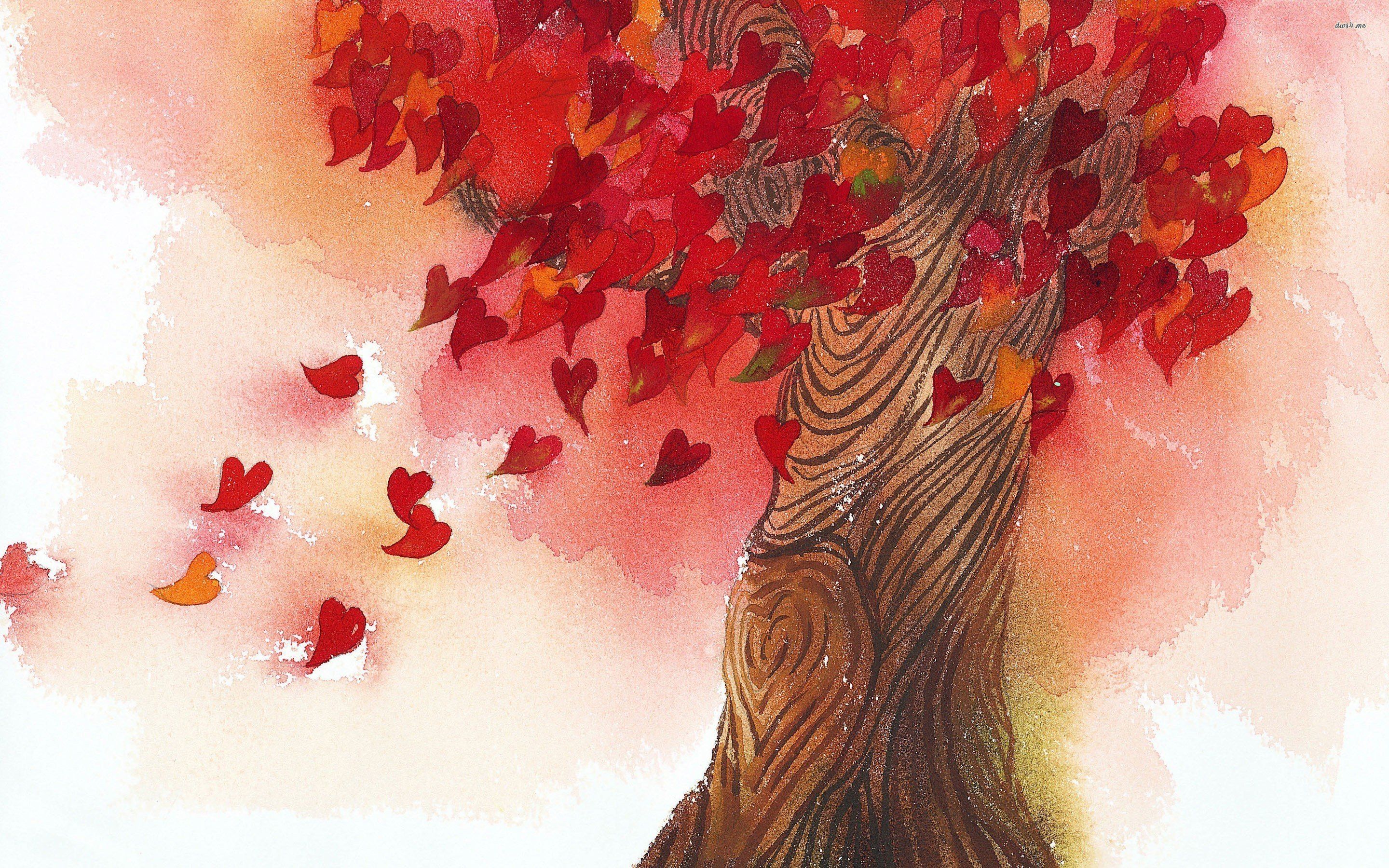 Download red love tree Wallpaper by georgekev - ae - Free on ZEDGE™ now.  Browse millions of popu…