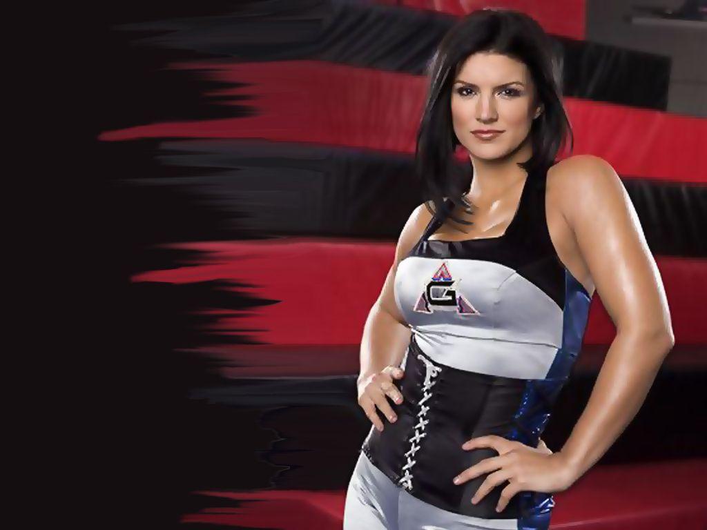 wallpaper with Gina Carano