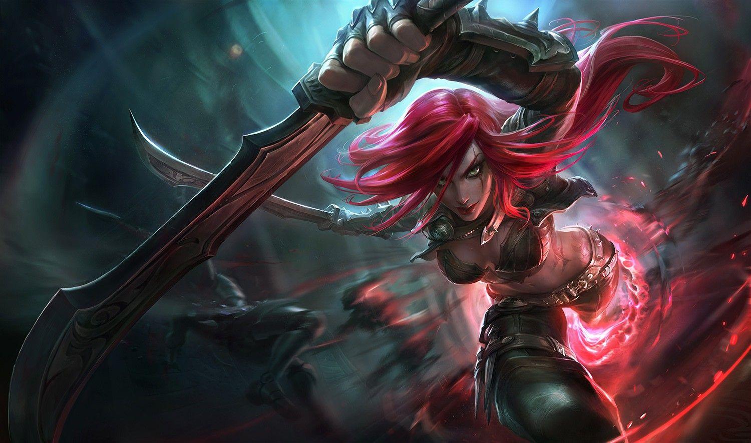 Wallpaper Katarina, League of Legends Desktop Picture & HD Photo