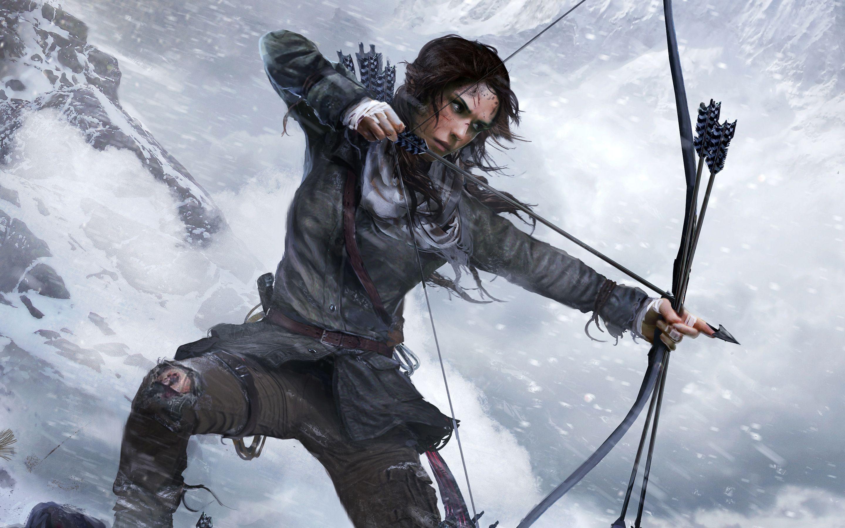 Lara Croft: Tomb Raider Wallpaper 7 X 1800