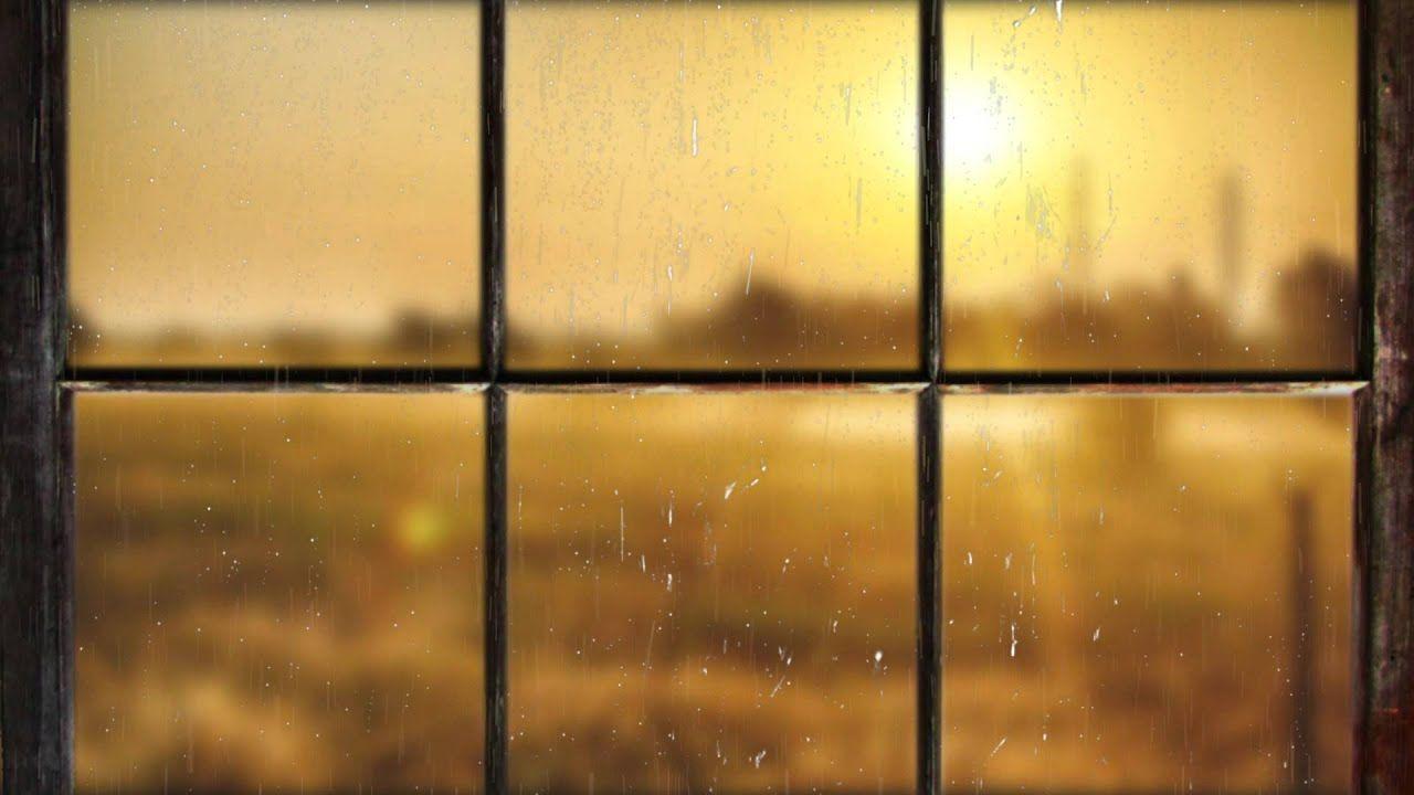 Background Window Rain